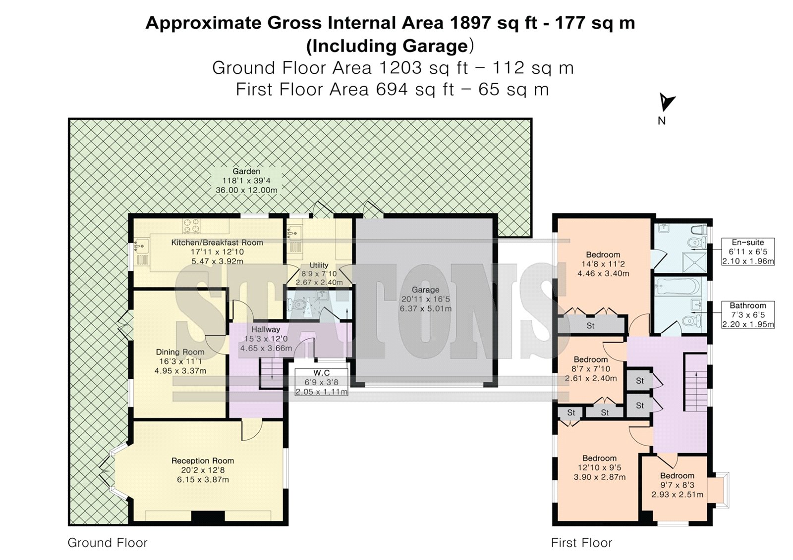 6, Nash Close, Elstree floorplan