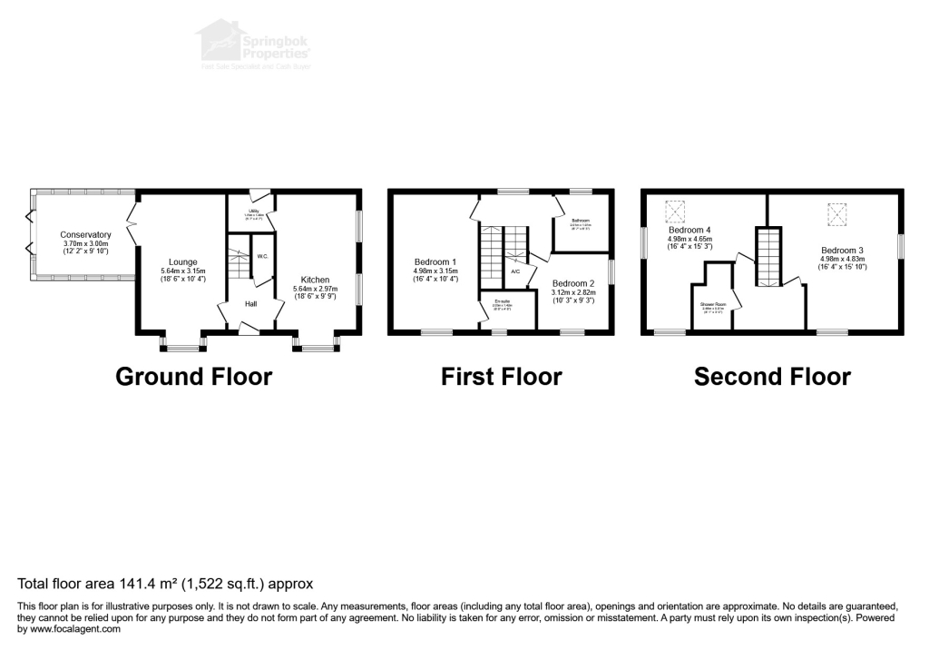 1, Eatough Close, Leicester floorplan