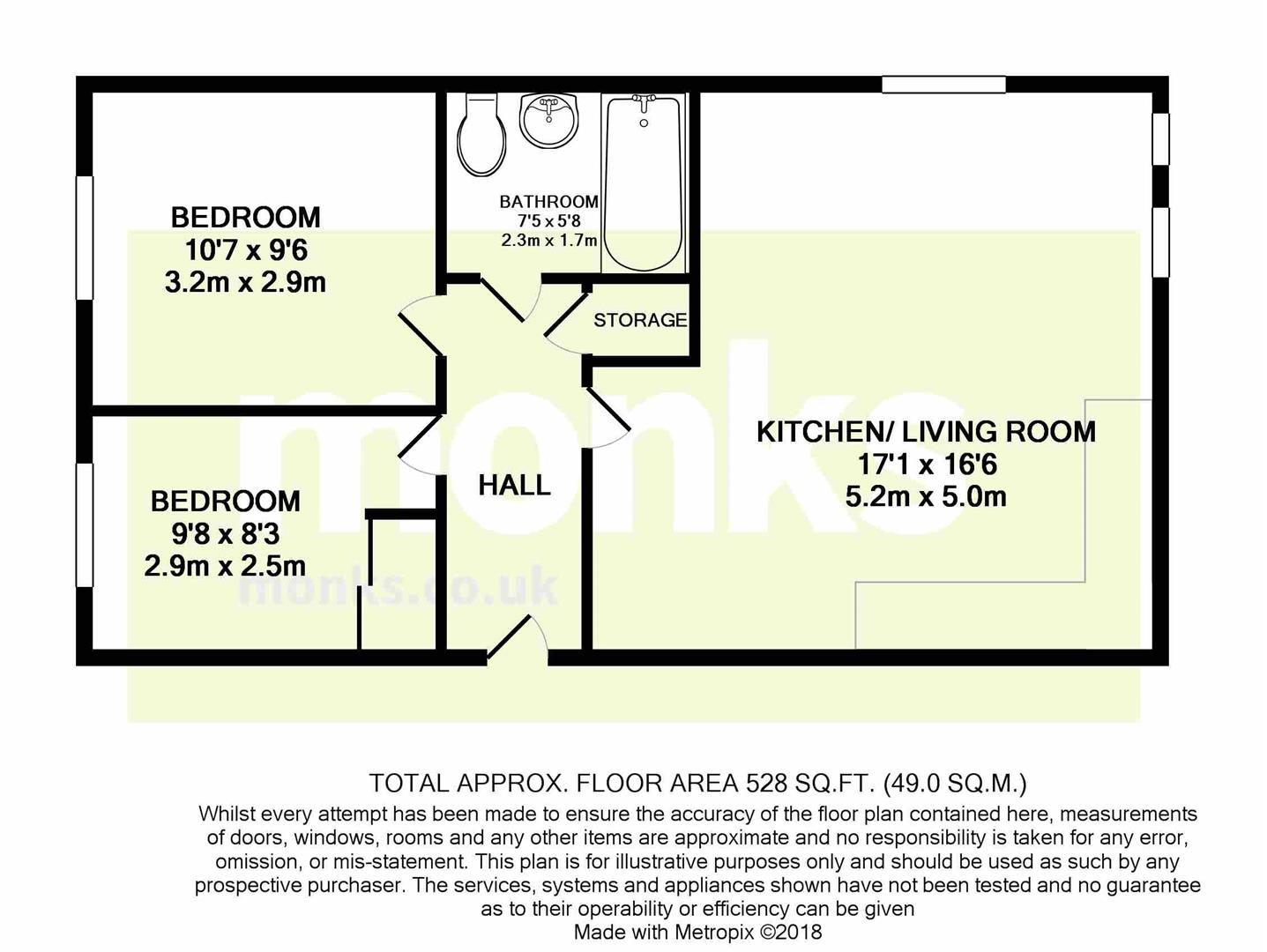 2 Bedrooms Flat for sale in Sutton Bridge, Shrewsbury SY3