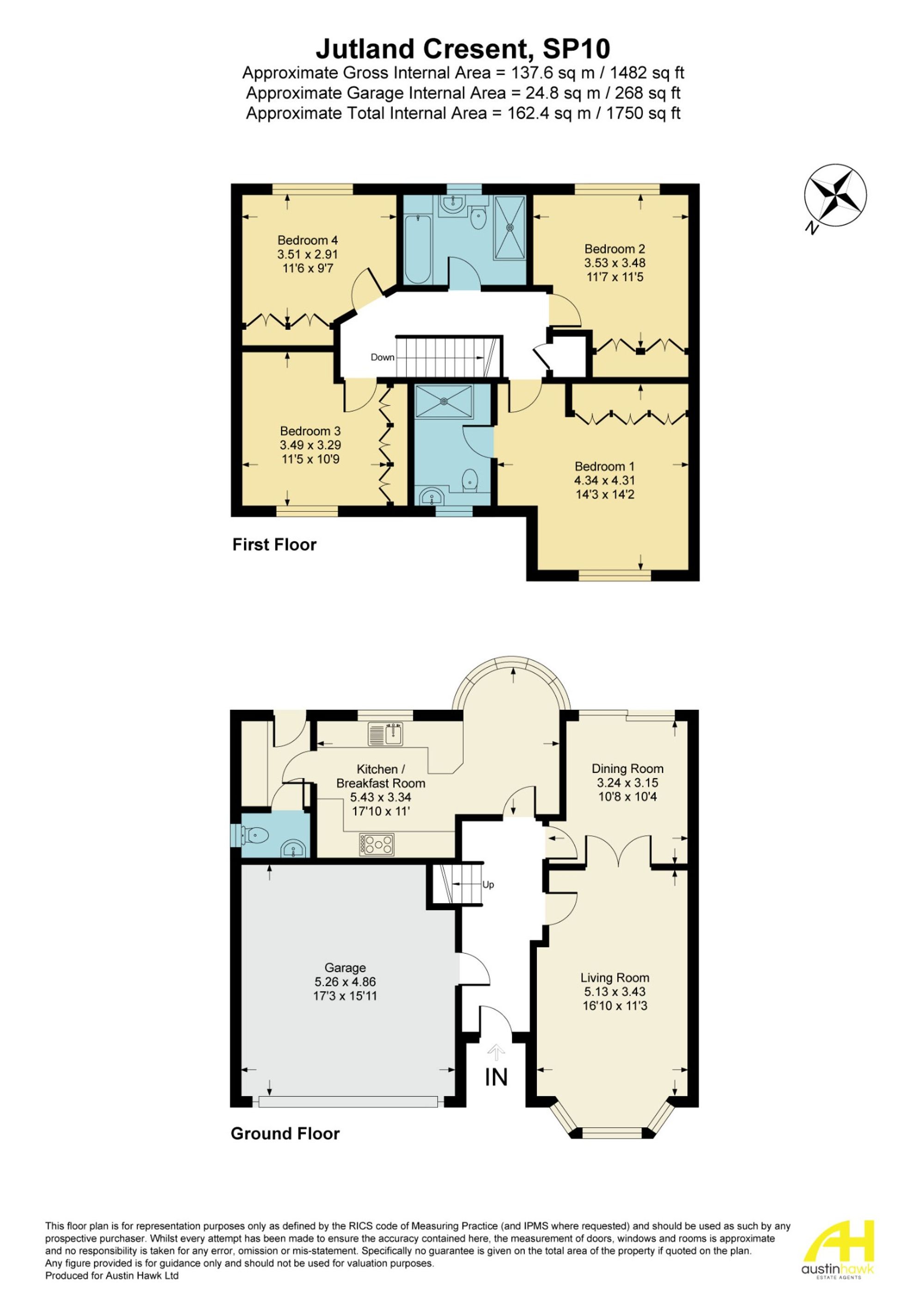19 Jutland Crescent, Andover floorplan