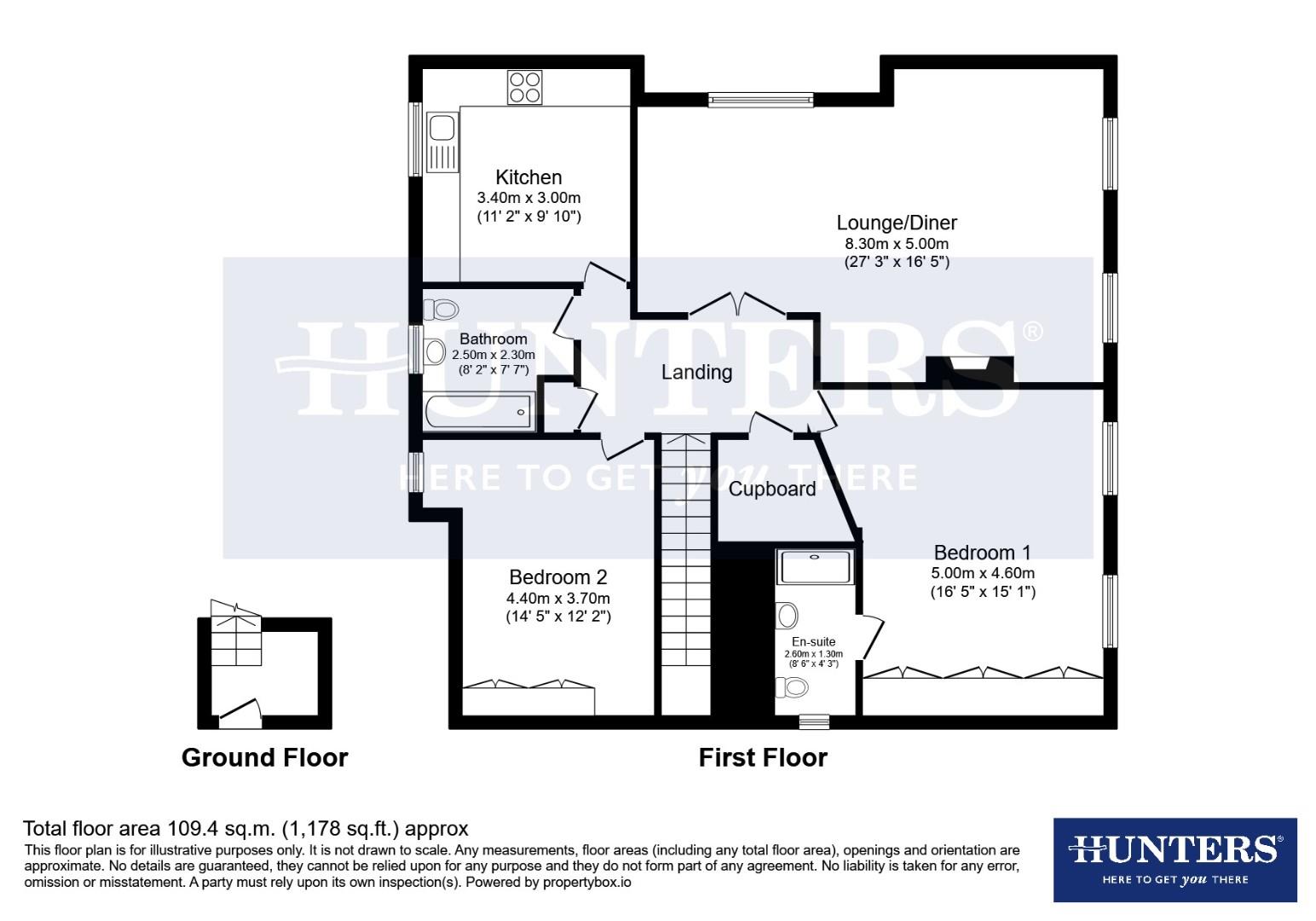 2 West Court, Hollins Hall, Harrogate floorplan