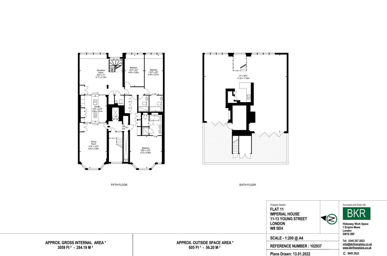 Imperial House 11-13,11, Young Street, London floorplan