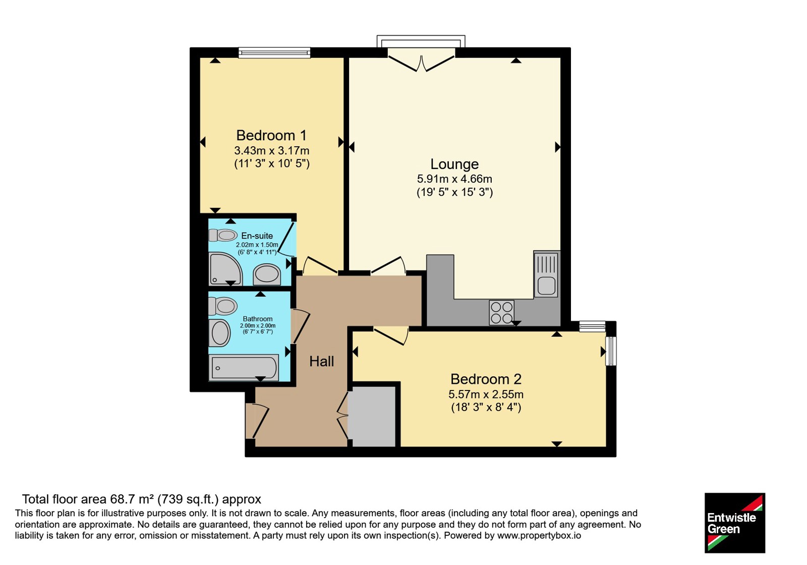 Apartment 22, Harris Grange, 371, Prescot Road, Merseyside floorplan