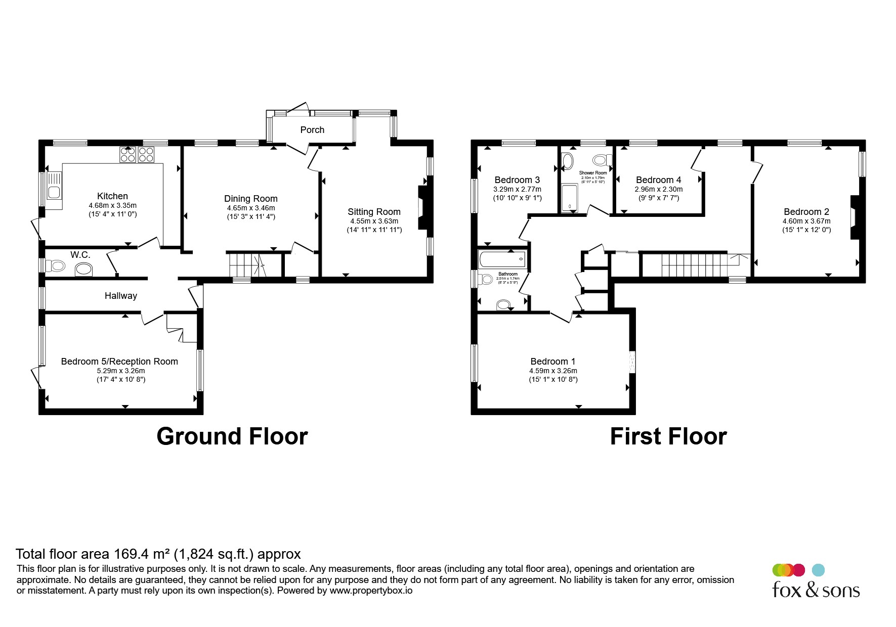 Crossways, Alderholt Road, Fordingbridge floorplan