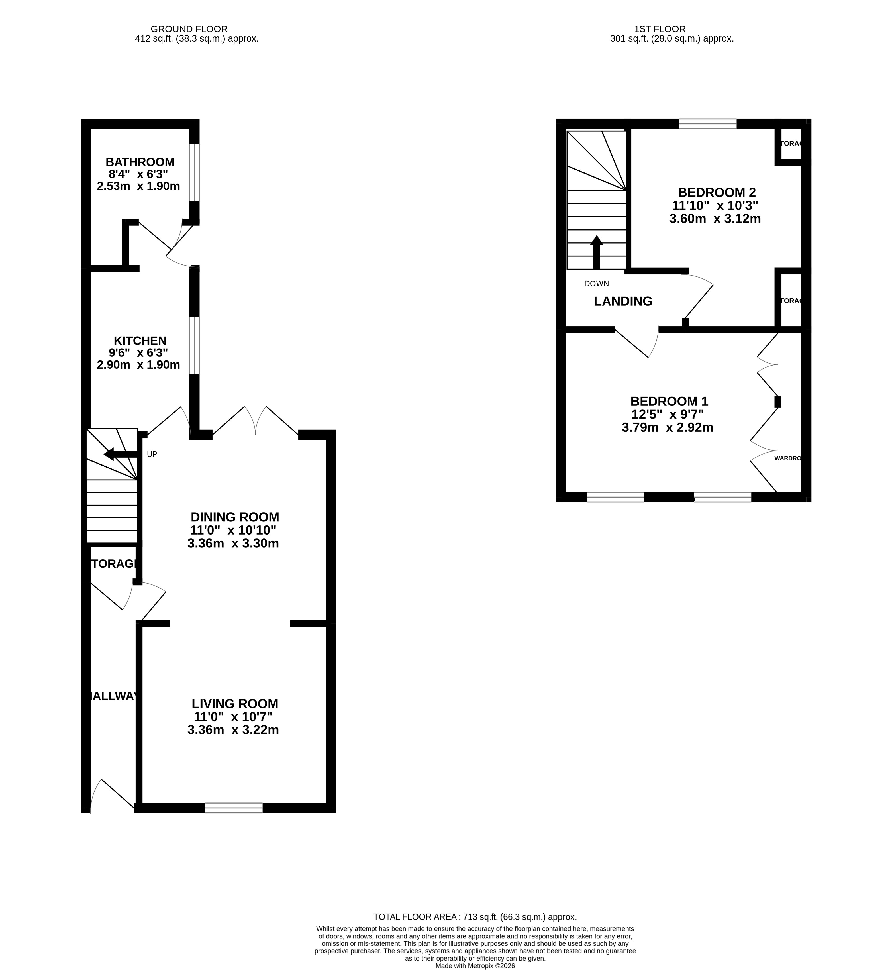 11, Bishop Street, Newport floorplan