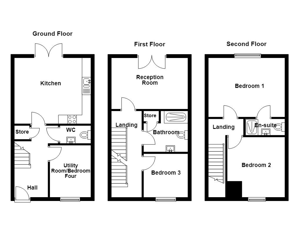 10, Sims Close, Bury floorplan