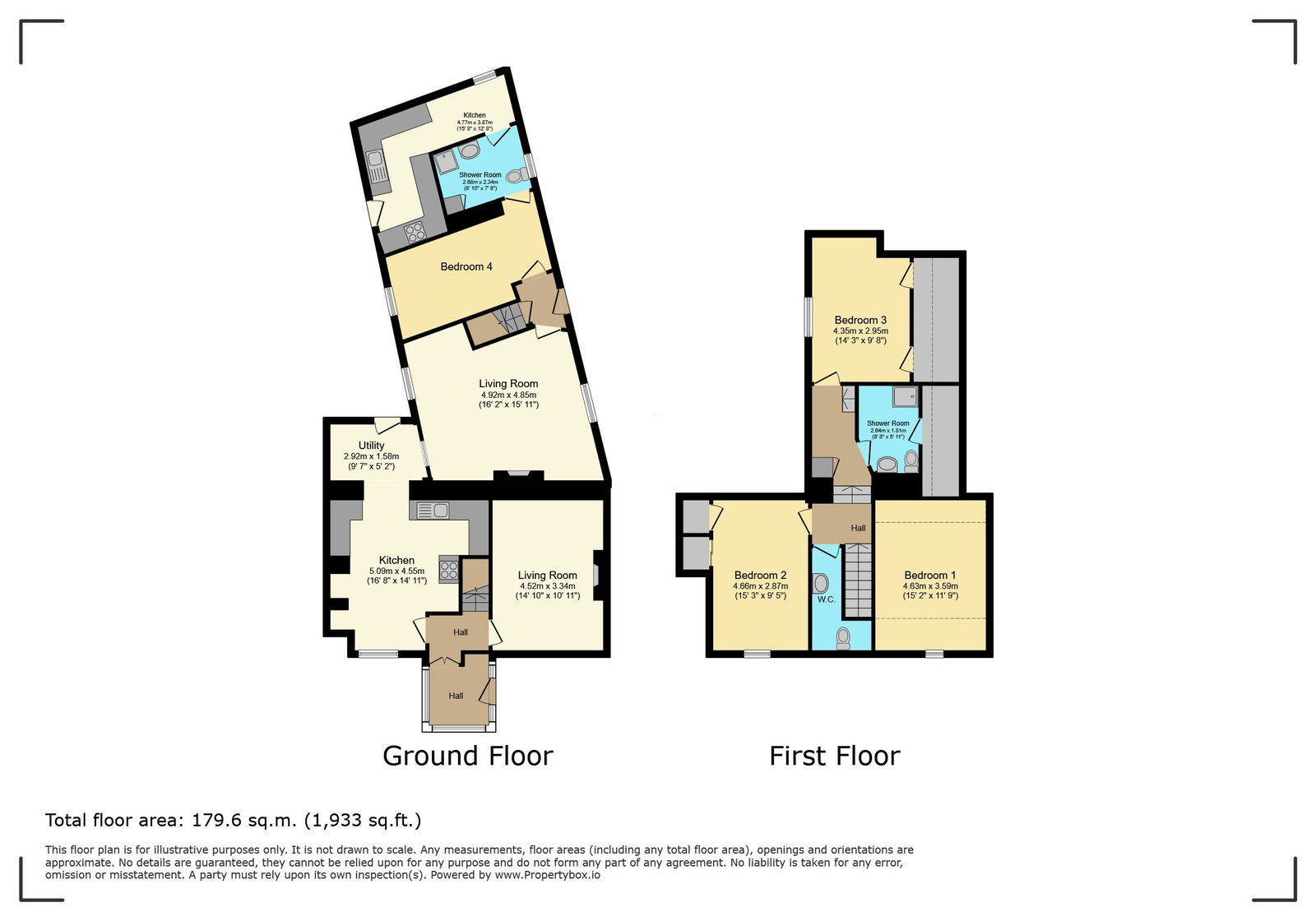 The Gables, High Street, Castle Douglas floorplan