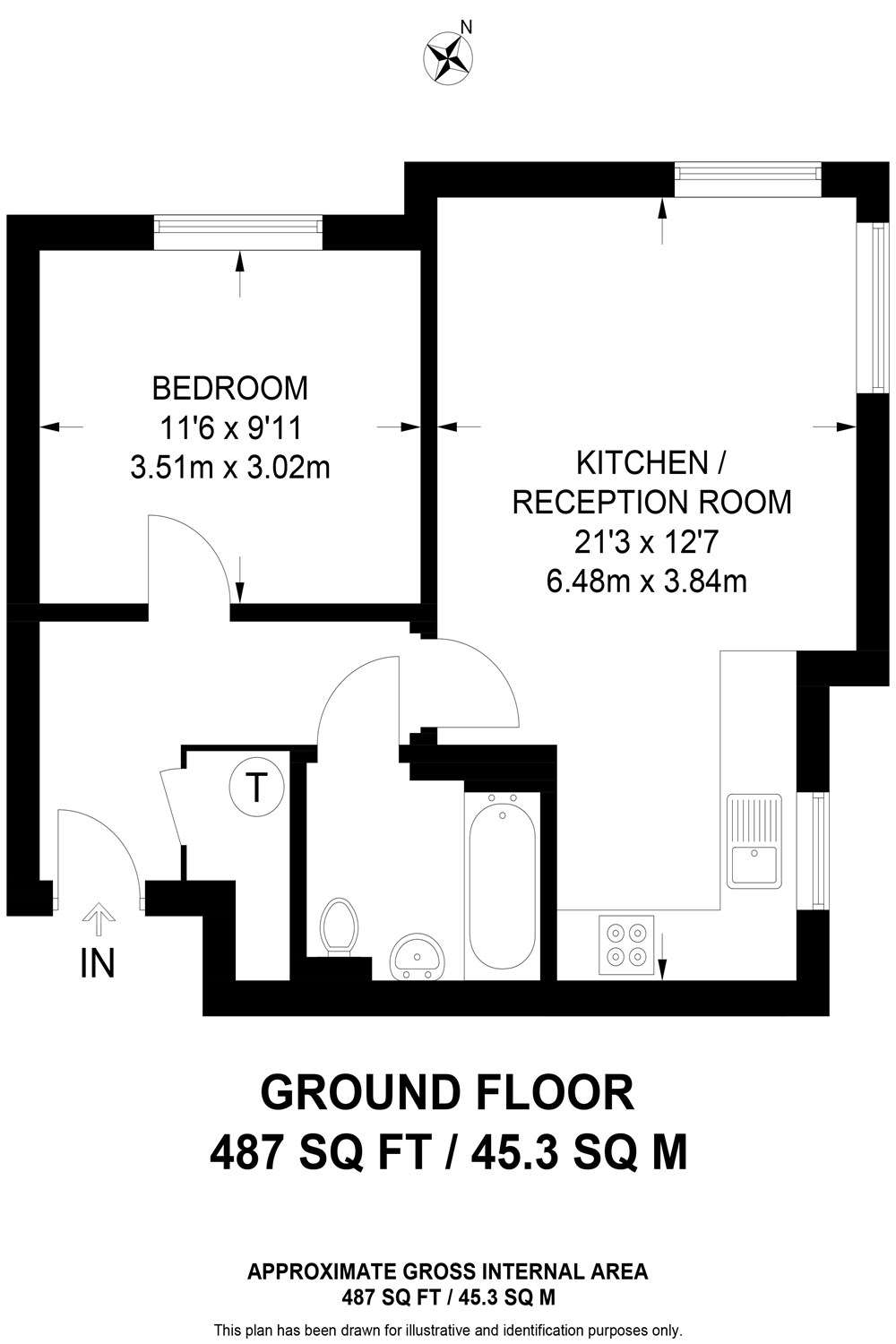 6, Meadow Way, Caversham, Reading floorplan