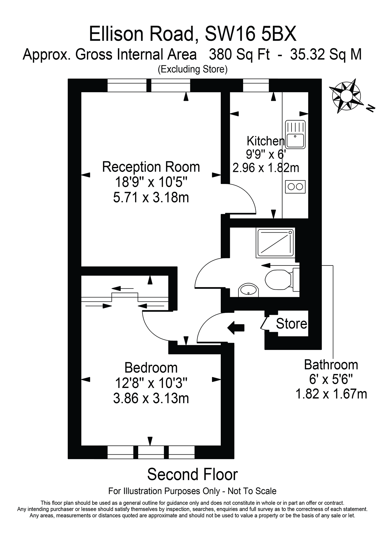 25, London floorplan