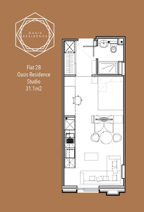 0 Bedrooms Studio to rent in Oasis Residence, 73 Cookridge Street, Leeds LS2