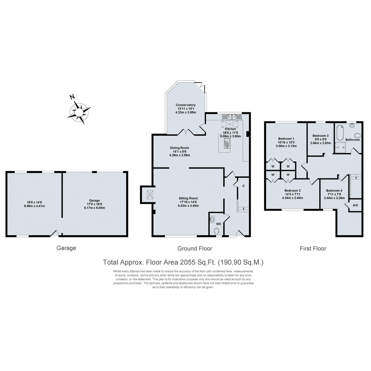 4 The Limes, The Street, Crowmarsh Gifford floorplan