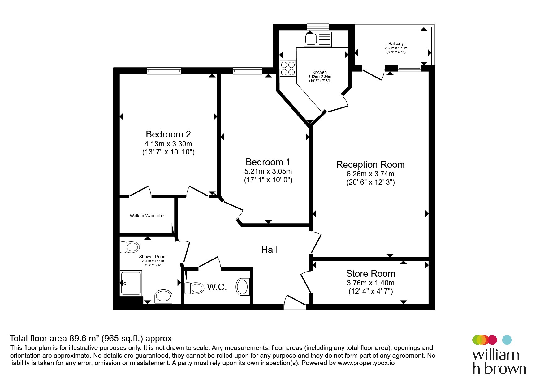 23, Edward House, Pegs Lane, HERTFORD floorplan