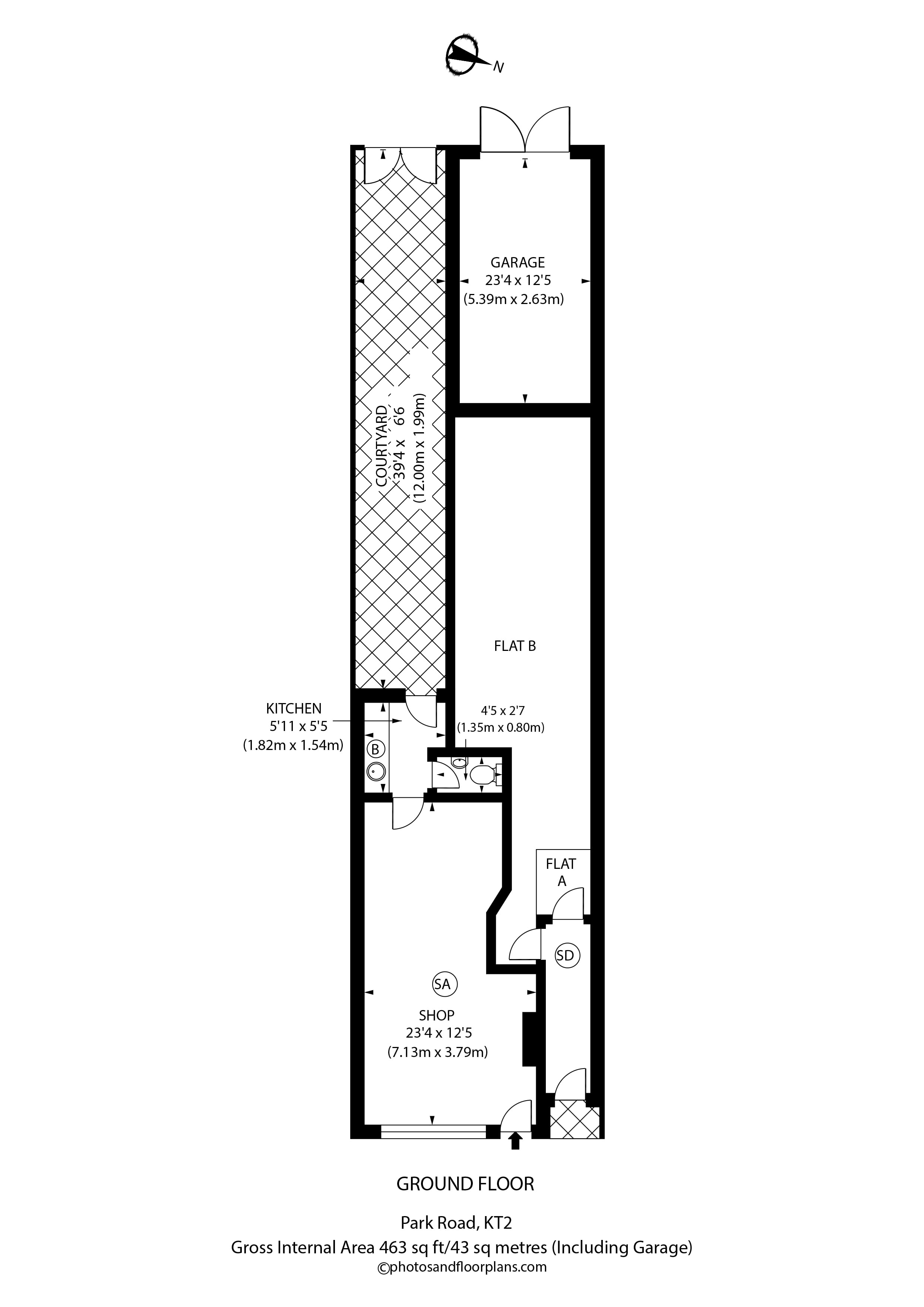 67 Park Road, Central Kingston, Kingston upon Thames floorplan