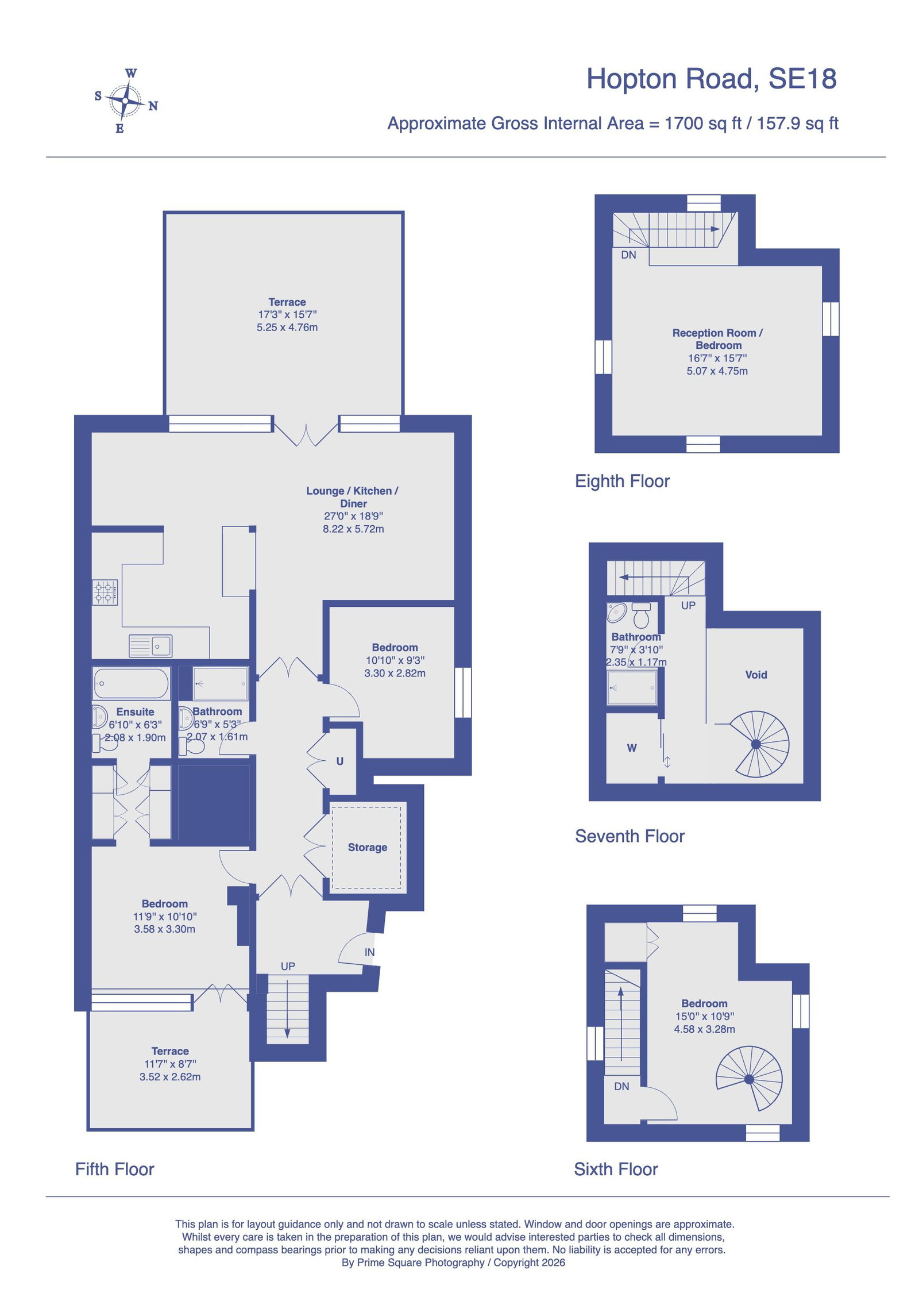 Building, 45,Flat 26, Hopton Road, London floorplan