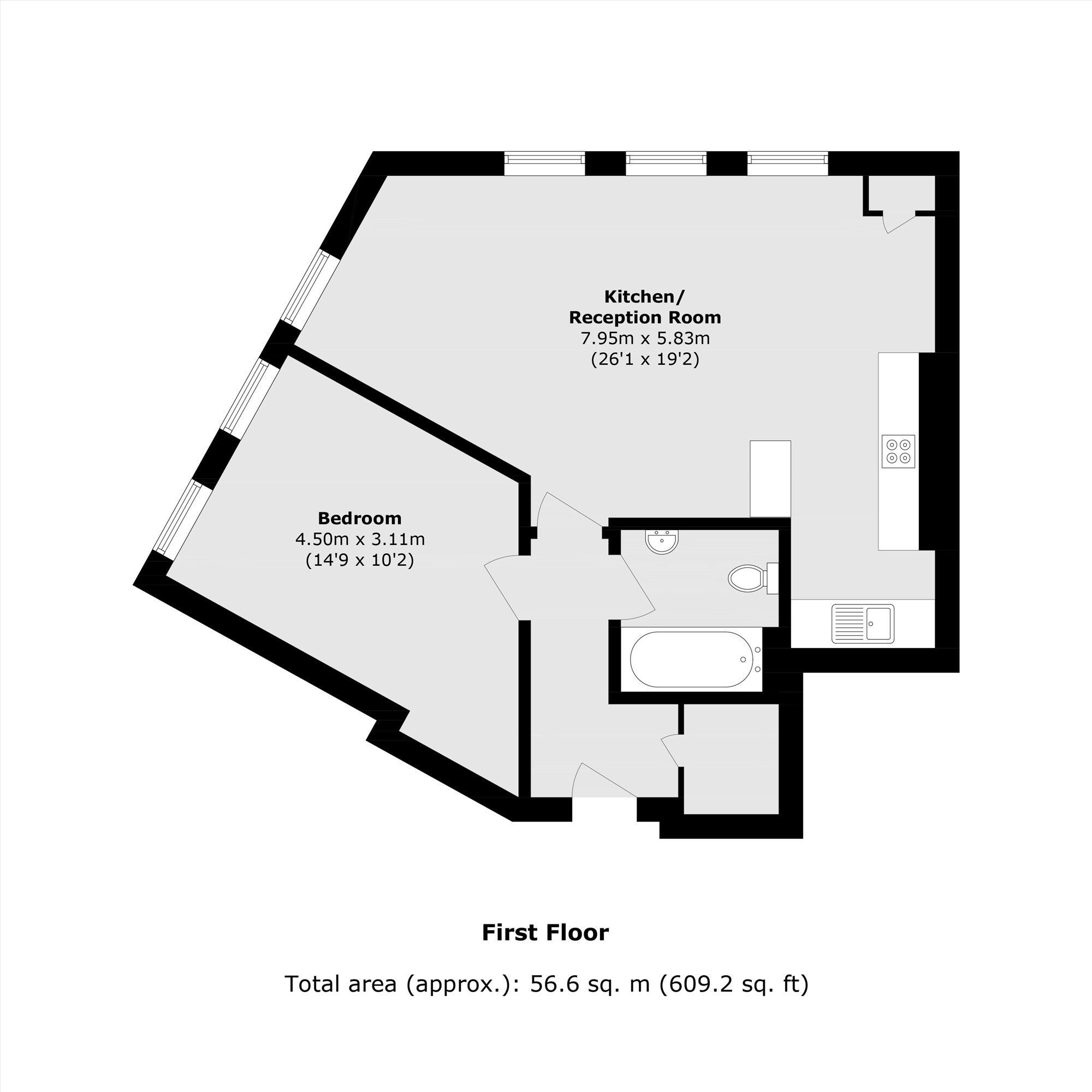 City Road, London floorplan