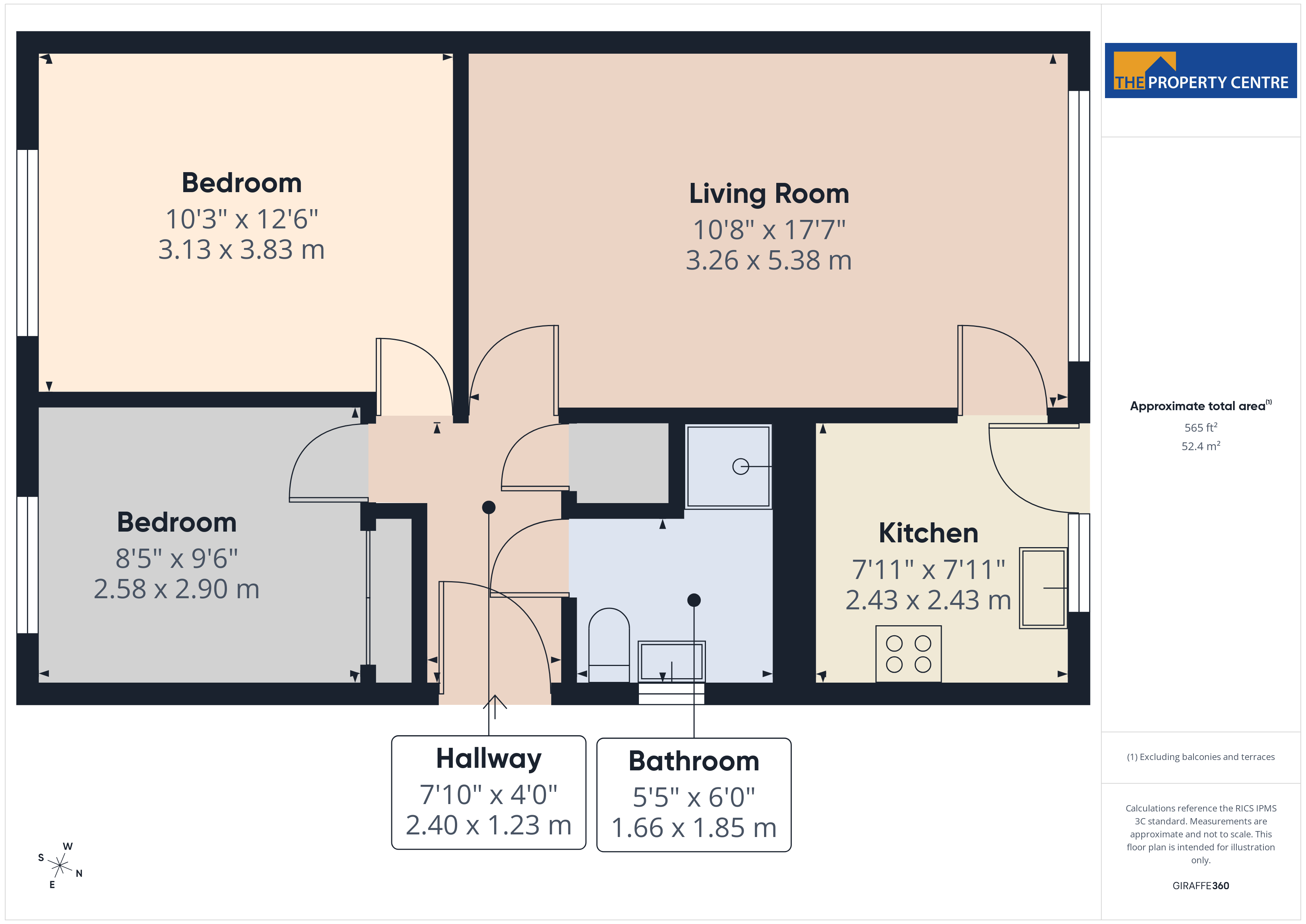 16, Fern Lawn, Gloucester floorplan