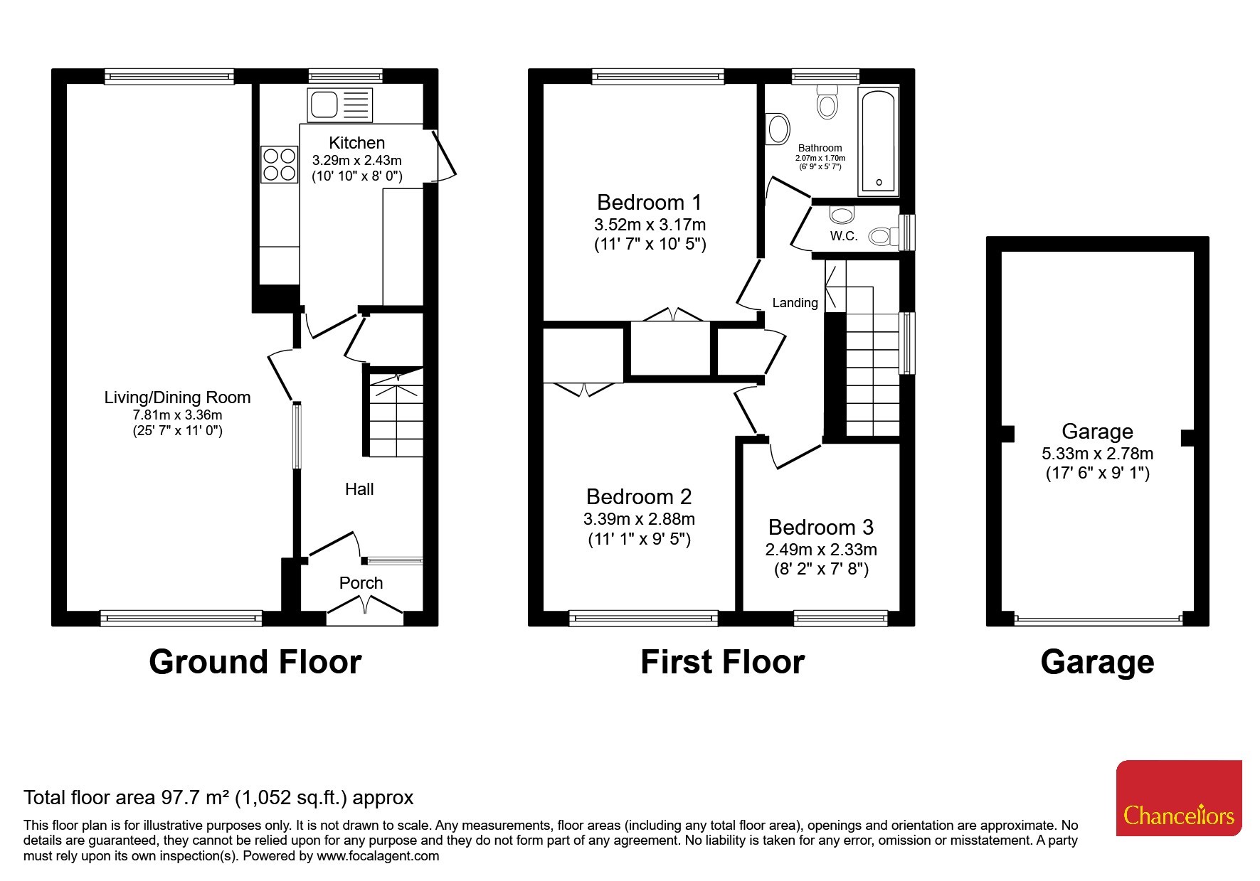 2, Kestrel Close, Buckinghamshire floorplan