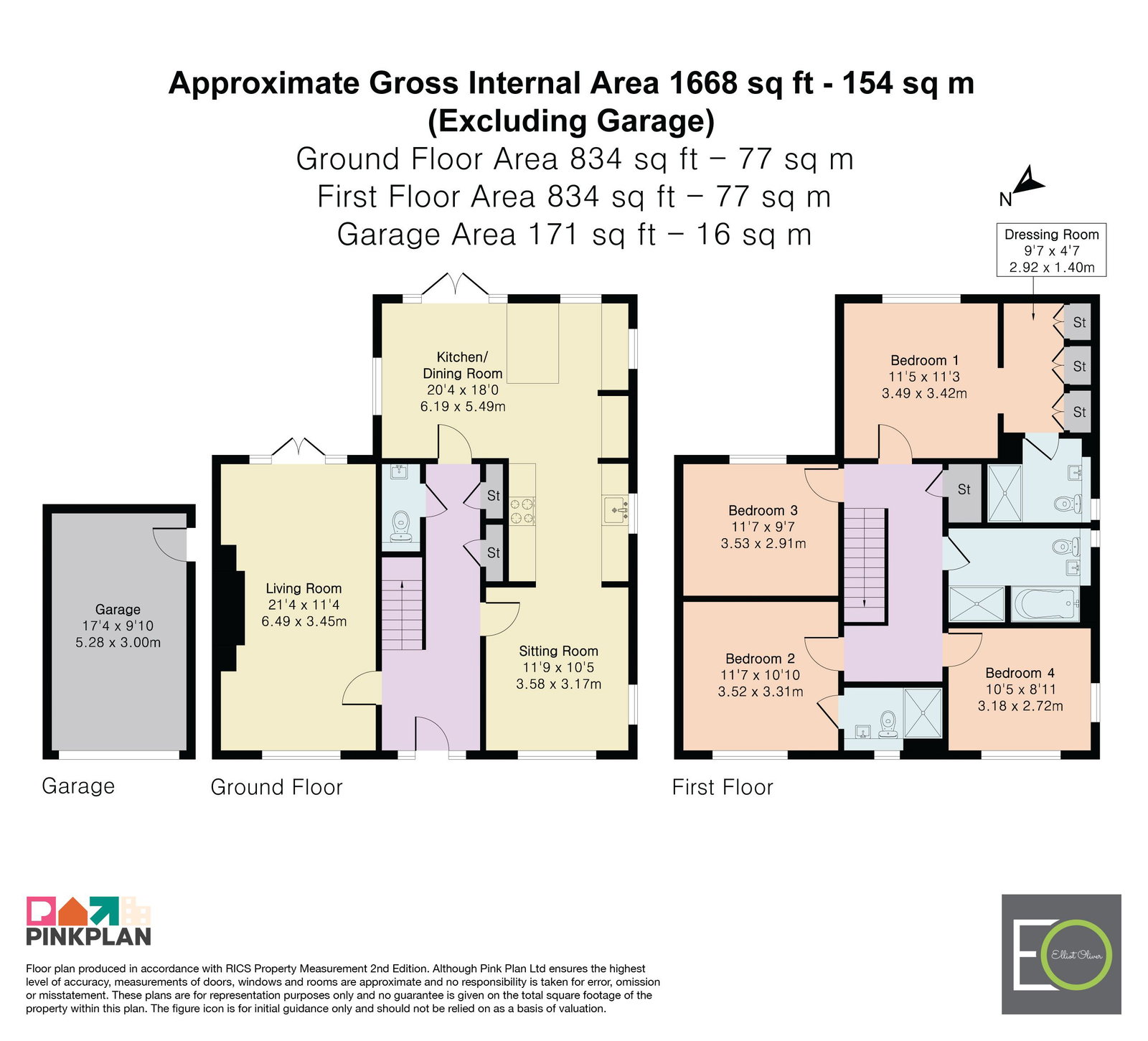 23, Harper Close, Gloucester floorplan