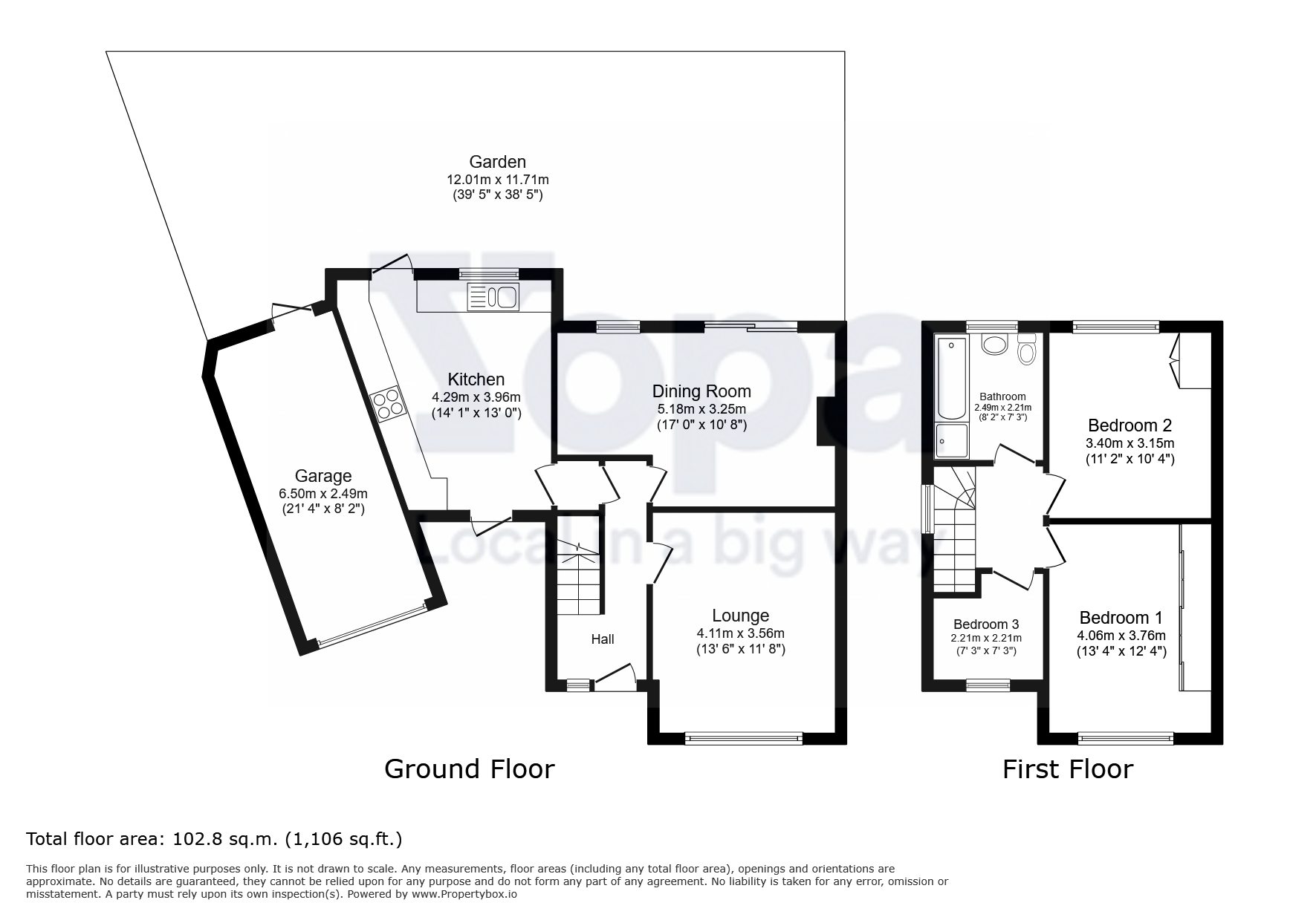 11, Sheldon Close, Waltham Cross floorplan