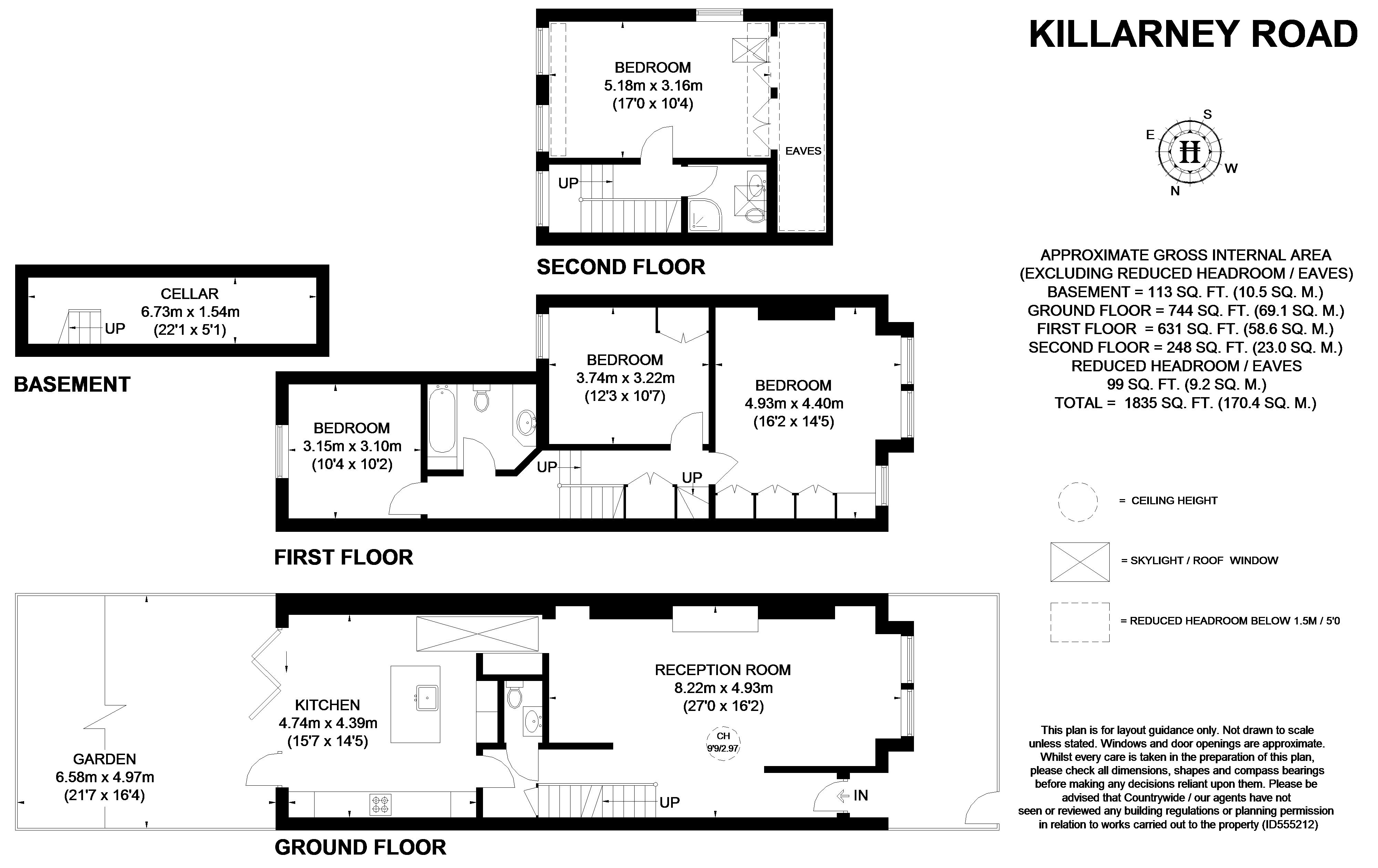 4 Bedrooms Terraced house to rent in Killarney Road, London SW18