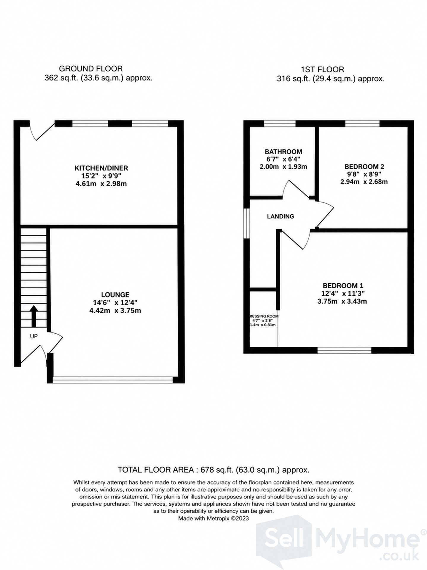 15 Blairway Avenue, Blackpool floorplan