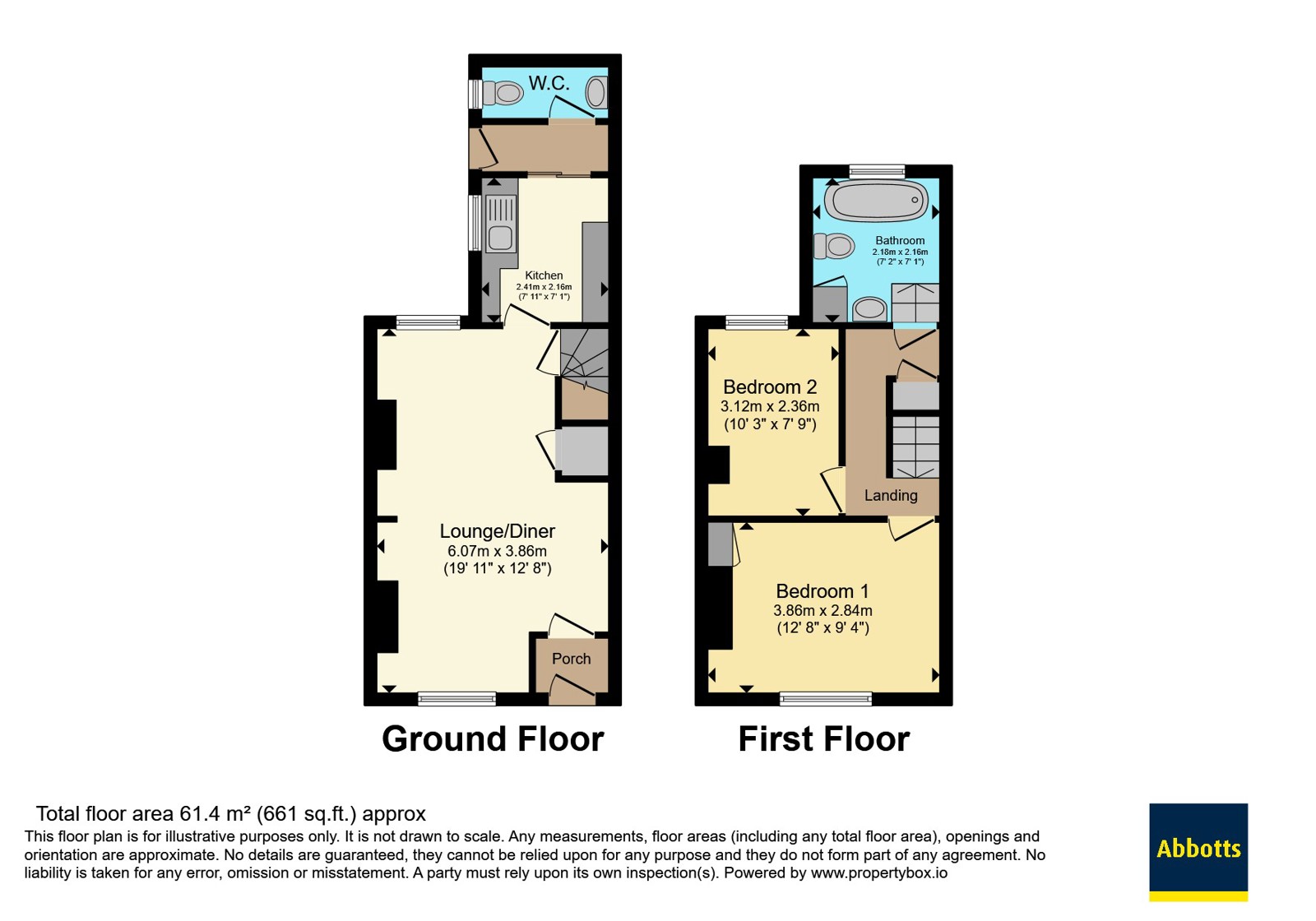 Russell Street, Norfolk floorplan