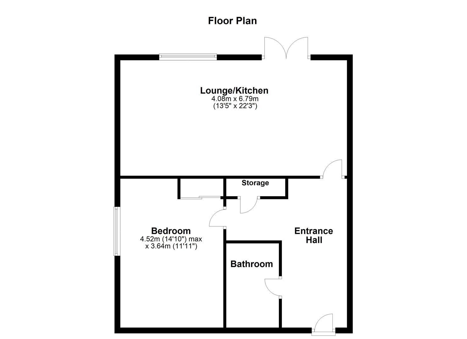 101 Athenaeum Apartments, Argent Street, Grays floorplan