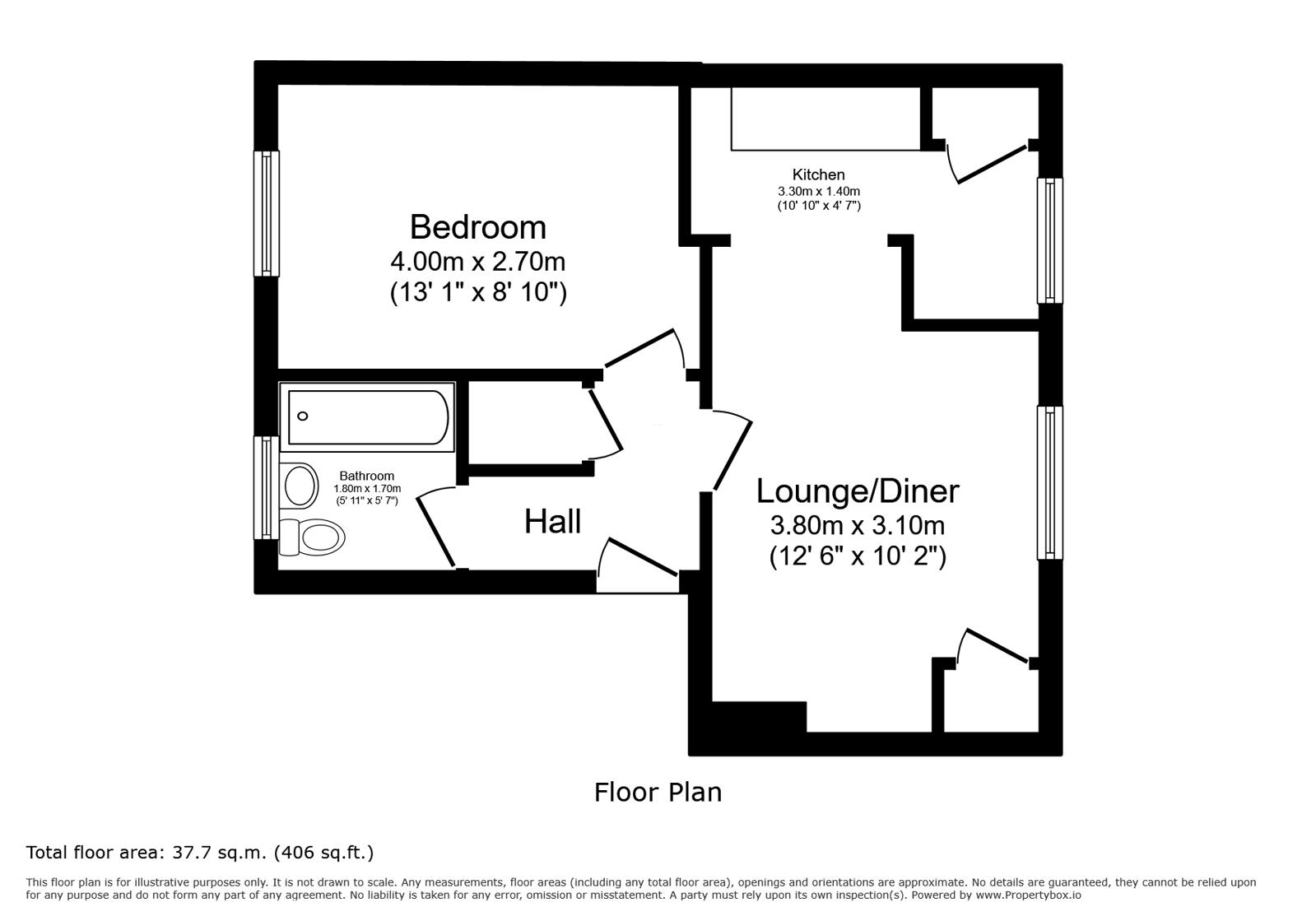 20, Hornbeams, Harlow floorplan