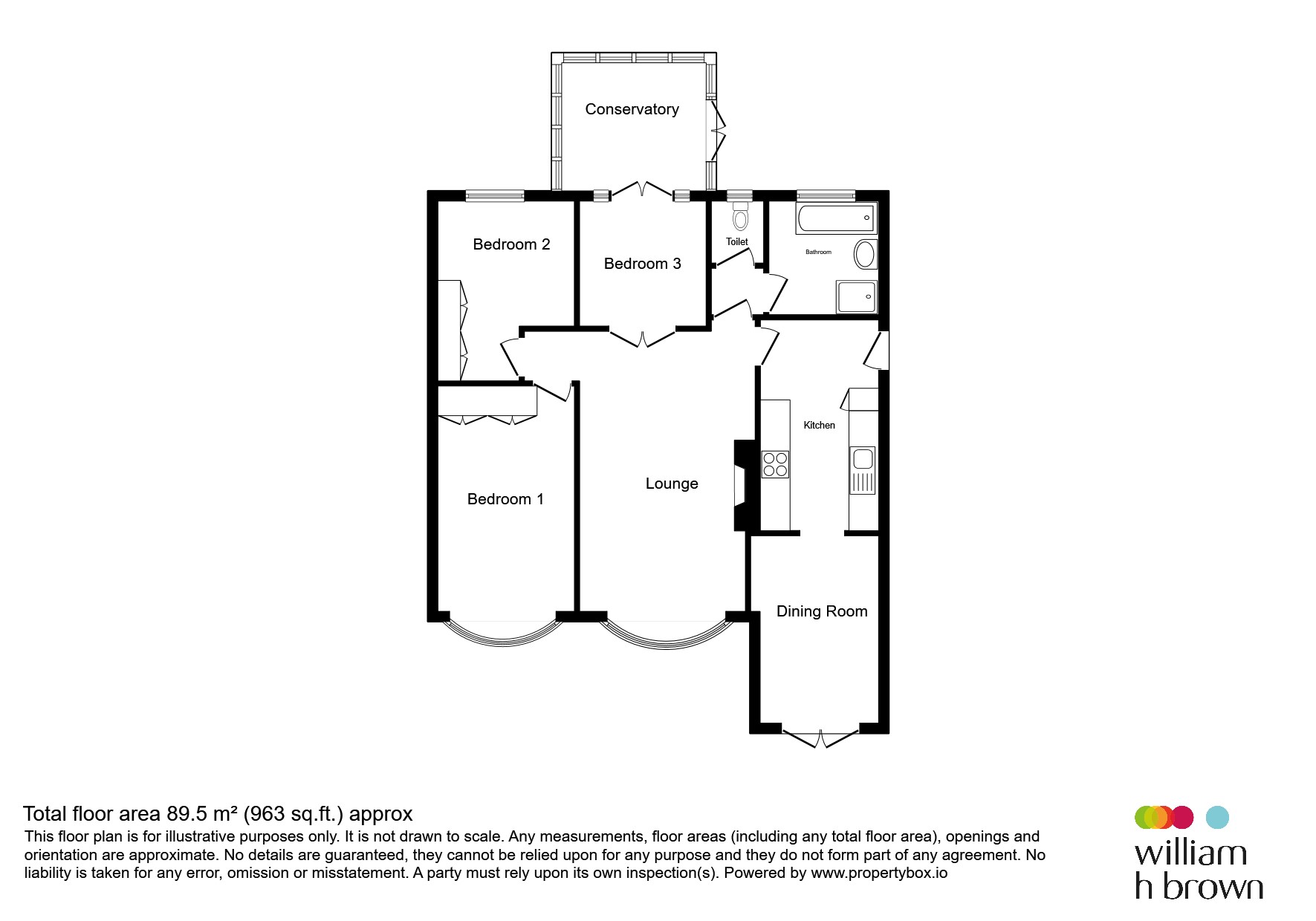 20, Avon Walk, Pontefract floorplan