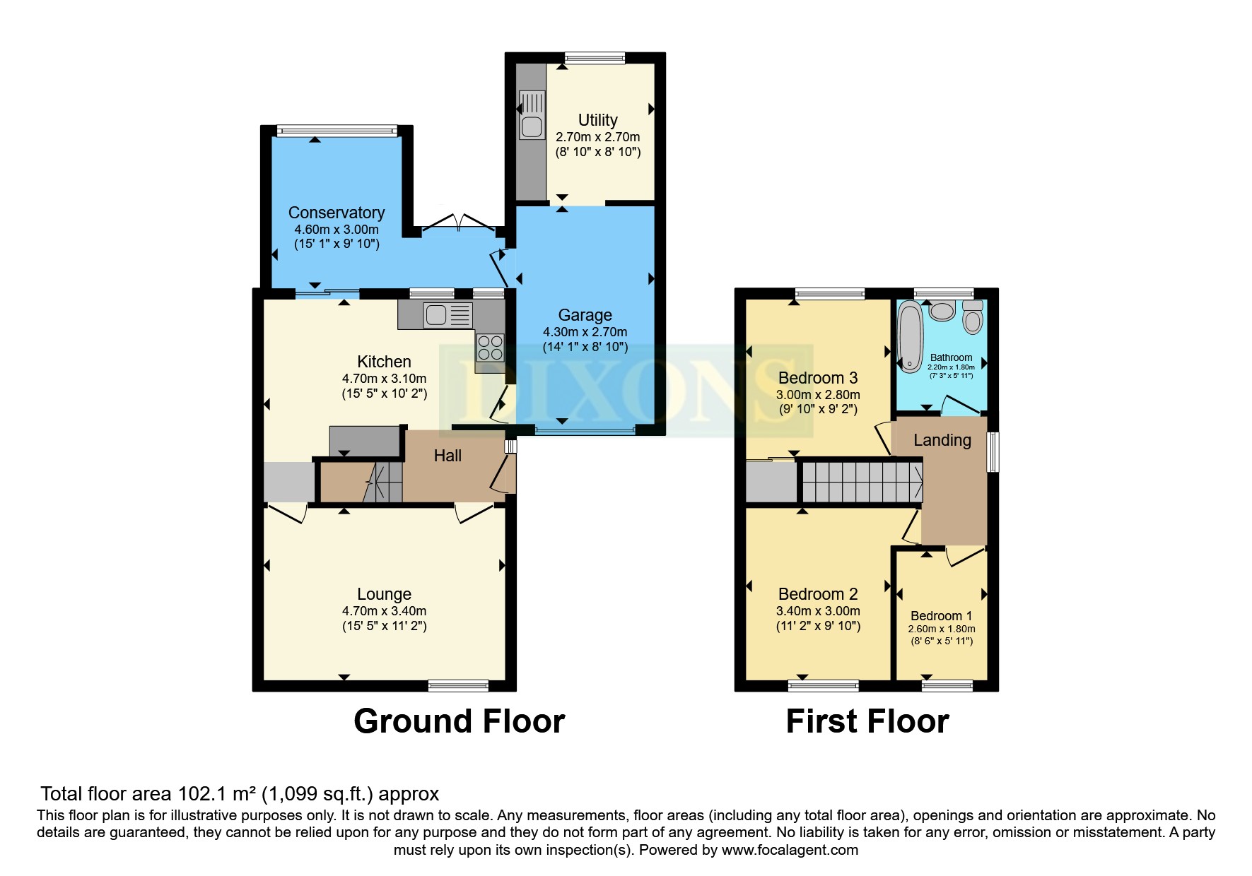 Salford Close, Redditch, Worcestershire B98, 3 bedroom end terrace