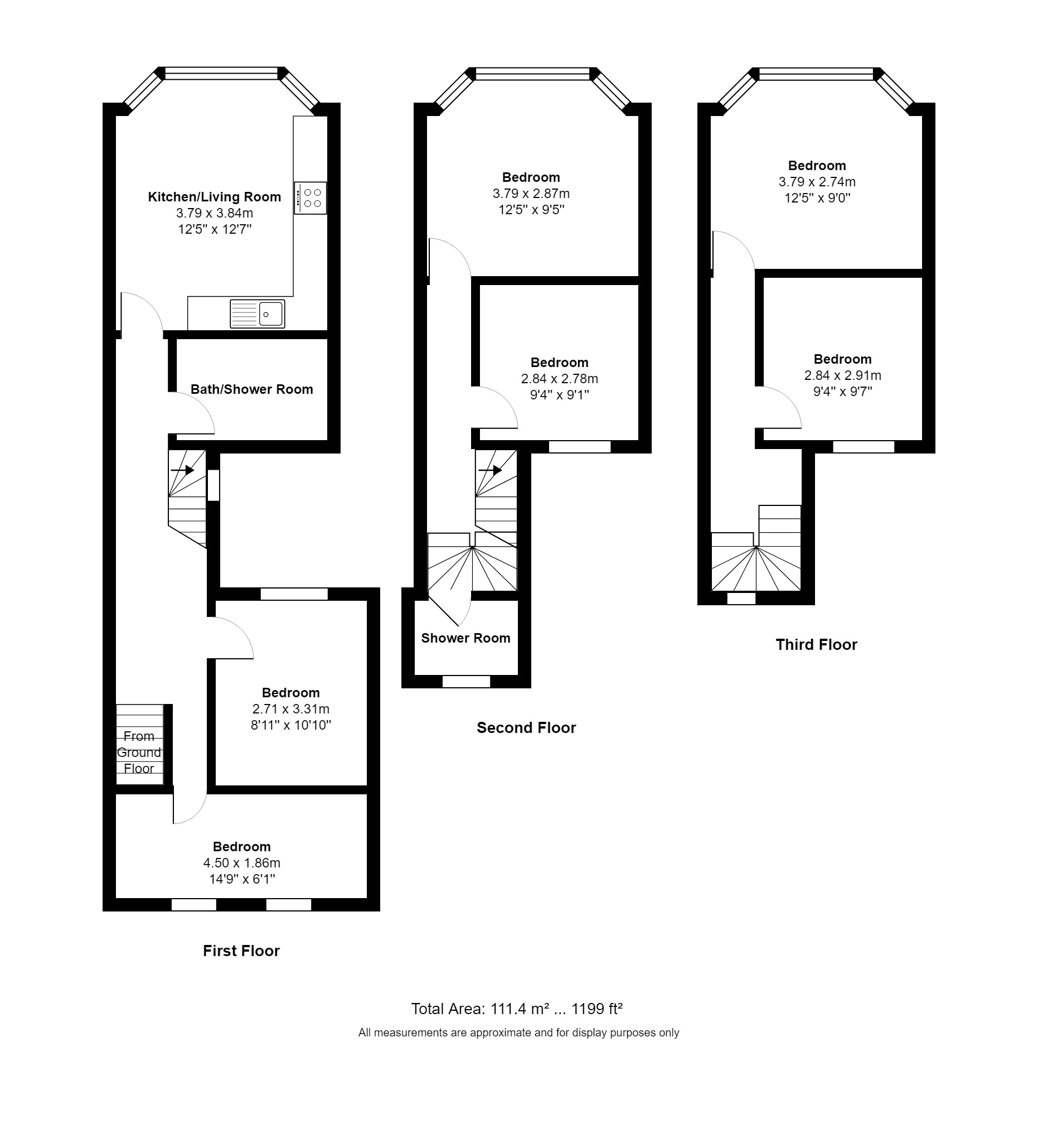 6 Bedrooms Maisonette to rent in Preston Street, Brighton BN1