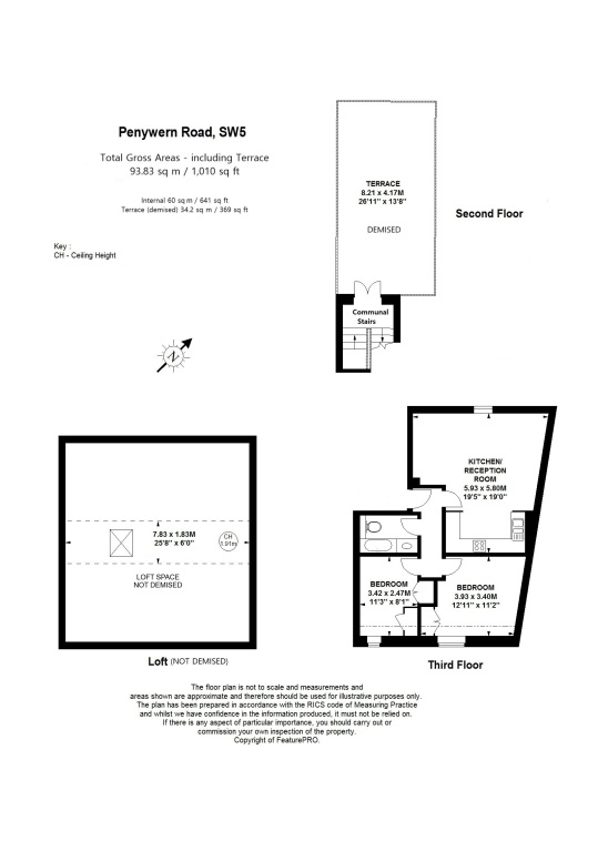9, 2, Penywern Road, London floorplan