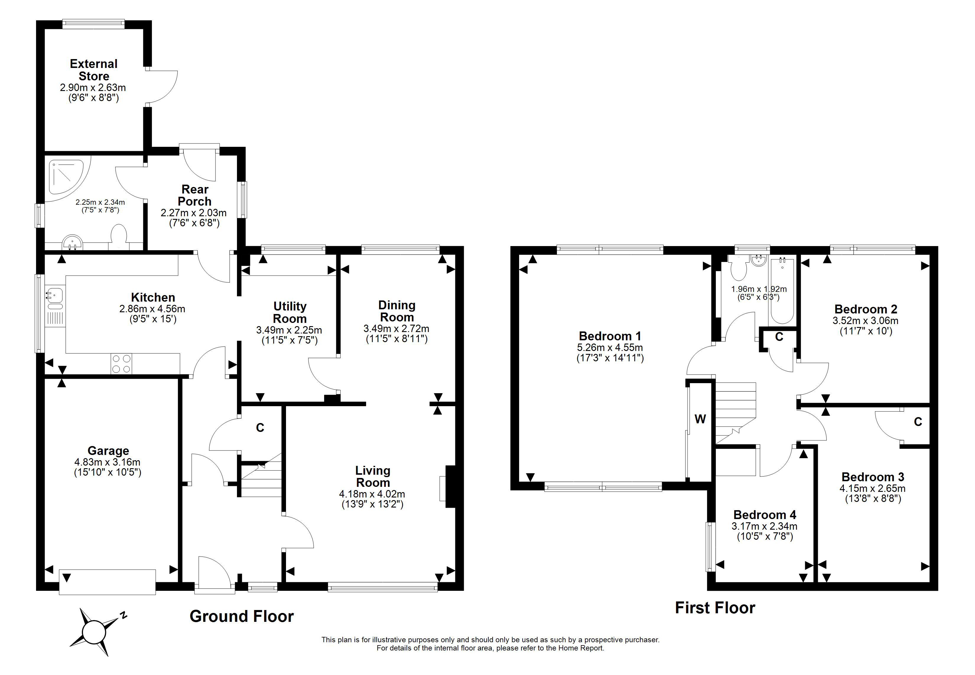 6, Mayburn Bank, Loanhead floorplan