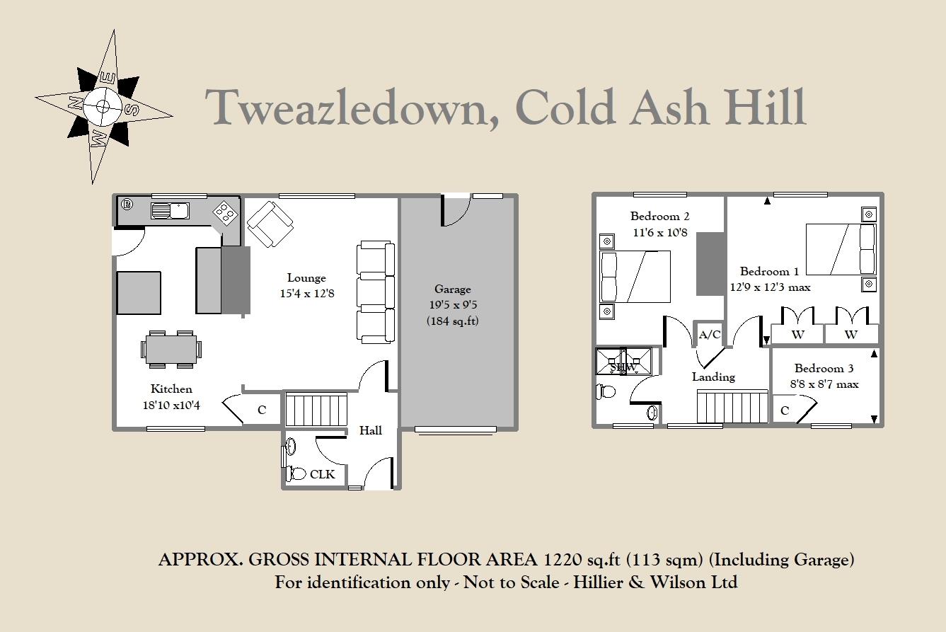 Tweazledown, Cold Ash Hill, Cold Ash Thatcham floorplan