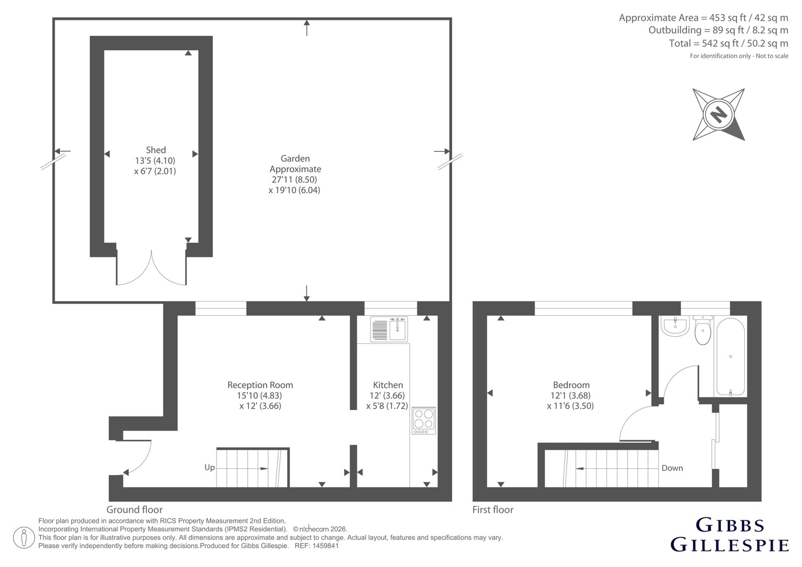 106, Rabournmead Drive, Northolt floorplan