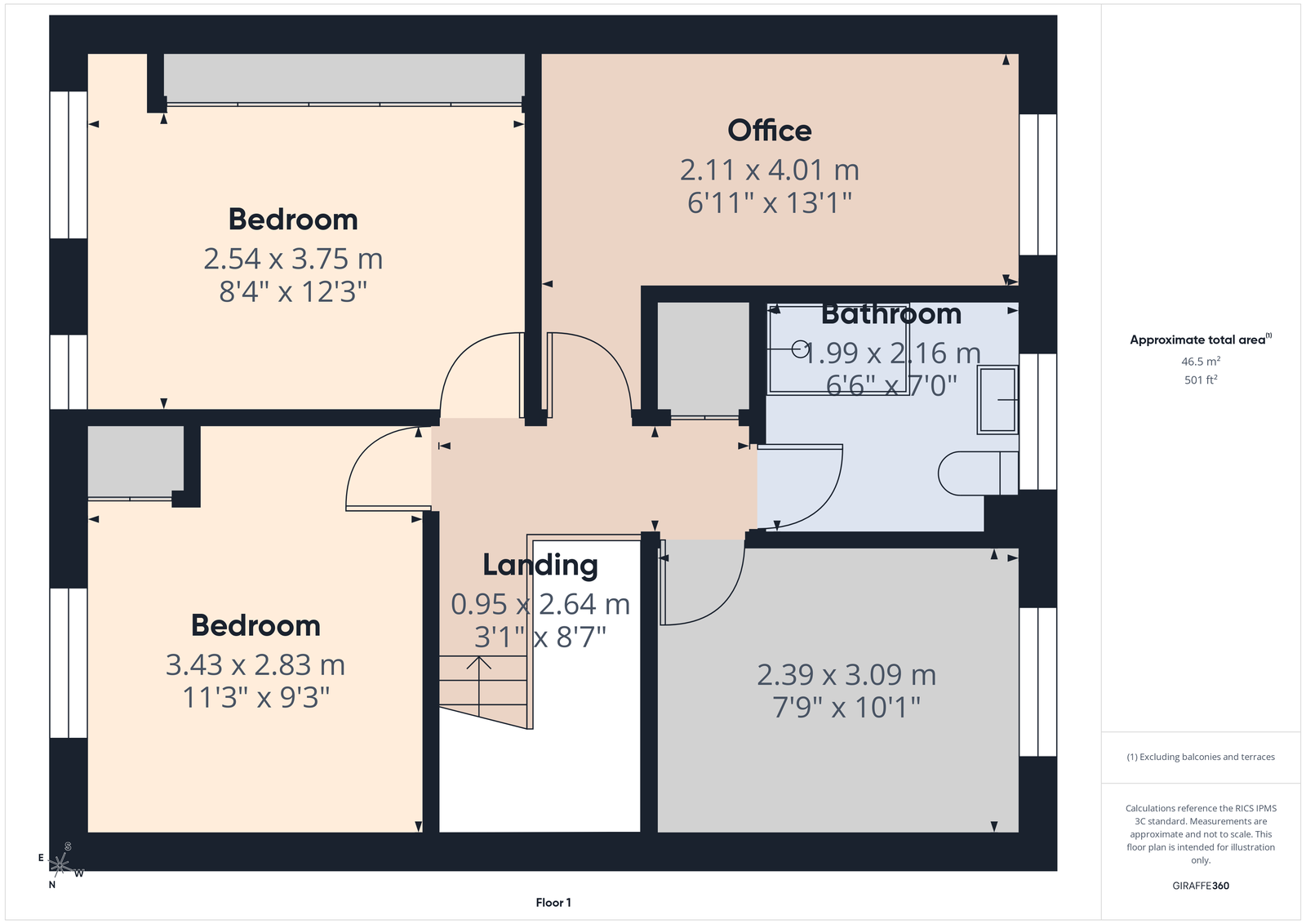 13, Fox Tor Close, Paignton floorplan