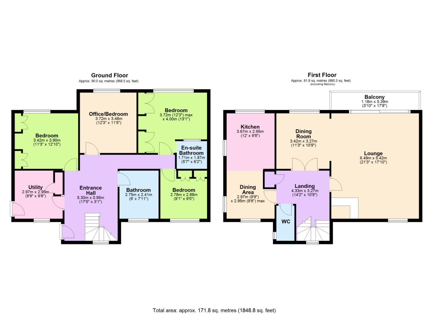Rannoch, Mount Way, Lancing floorplan