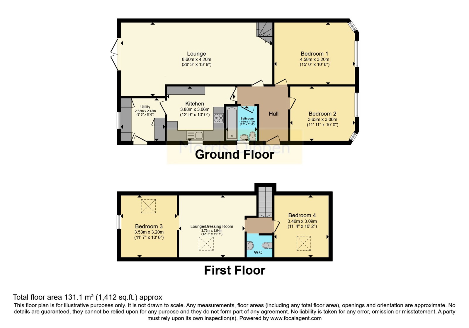 33, Temple Gardens, Hampshire floorplan