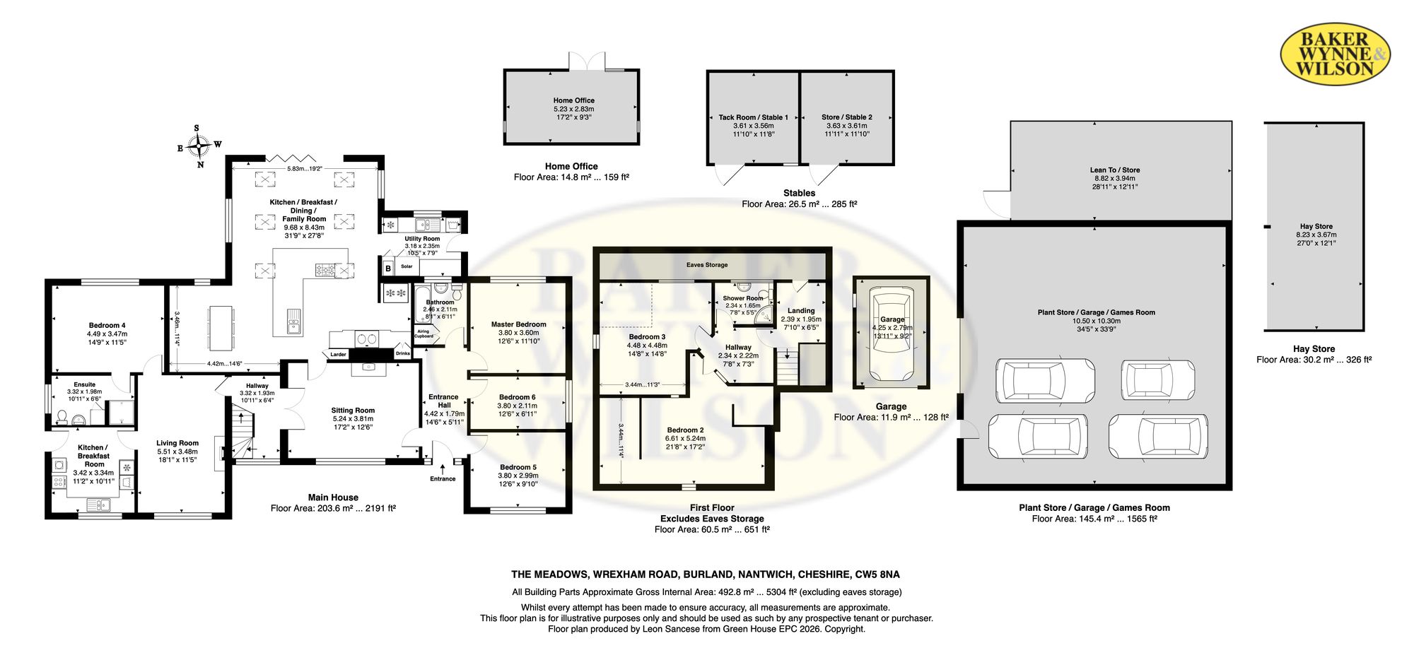 The Meadows Wrexham Road, Nantwich floorplan