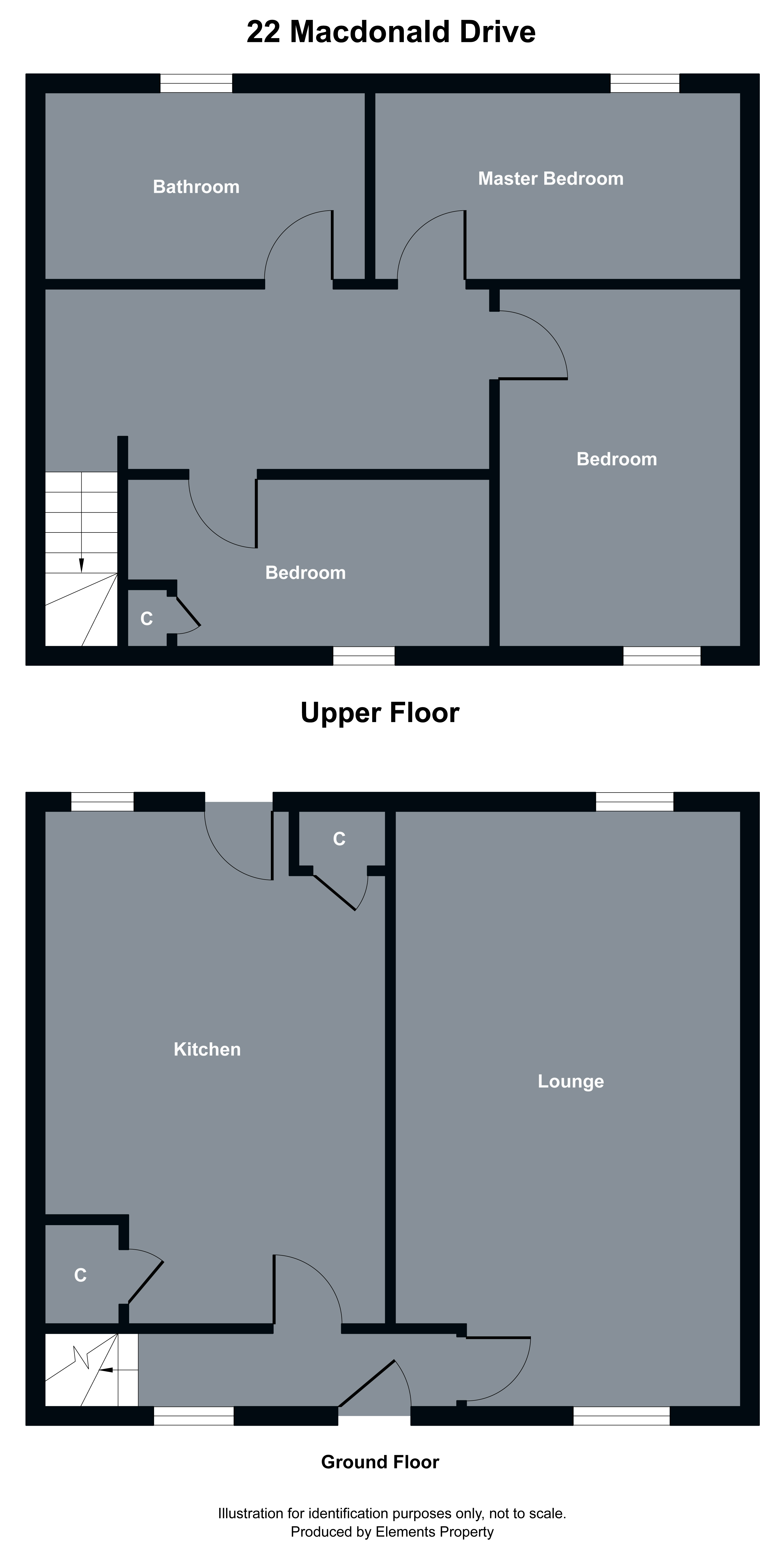 0 Bedrooms End terrace house for sale in Macdonald Drive, St Ninians, Stirling FK7