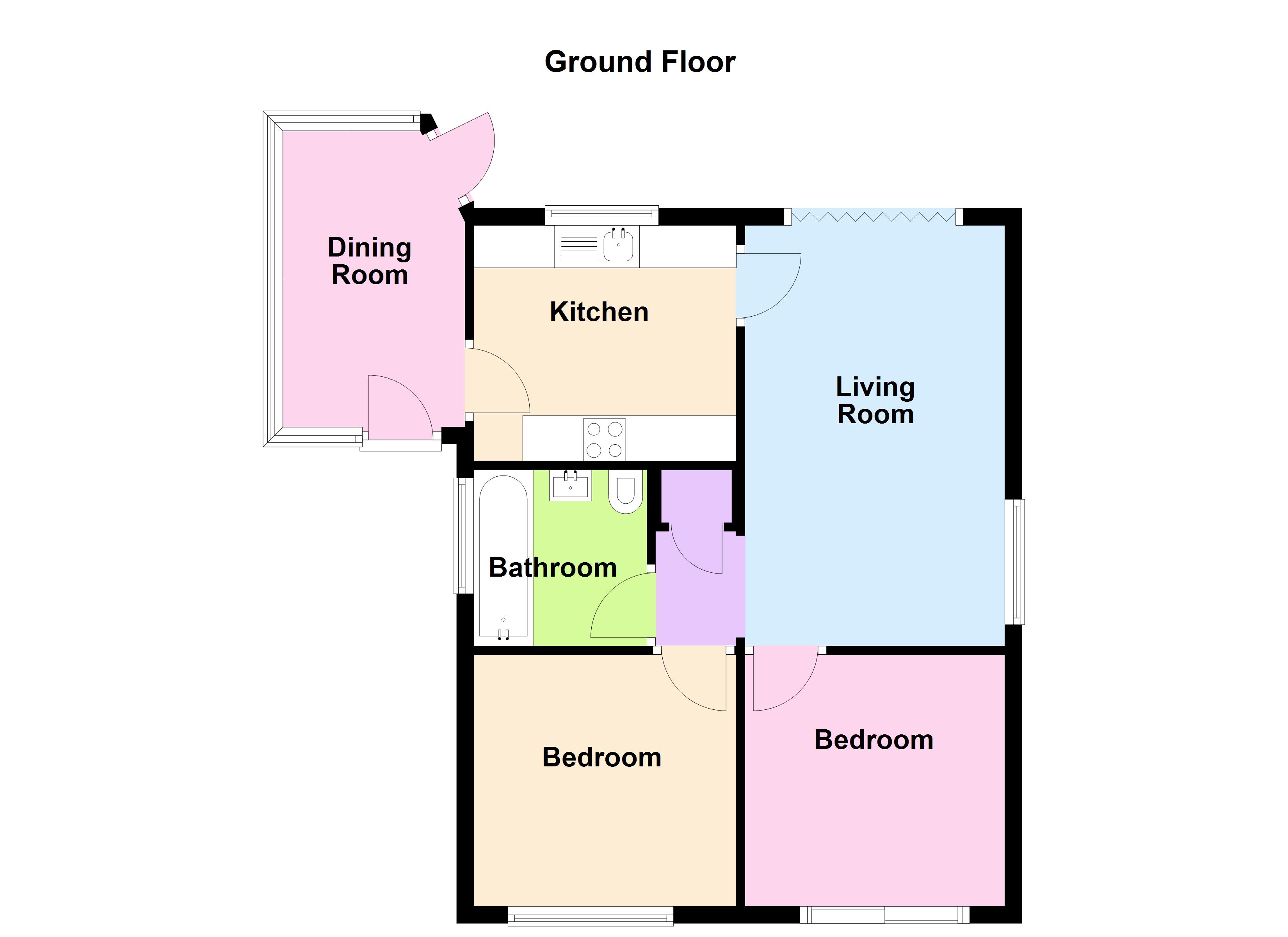 35, Hill Rise, Pembrokeshire floorplan