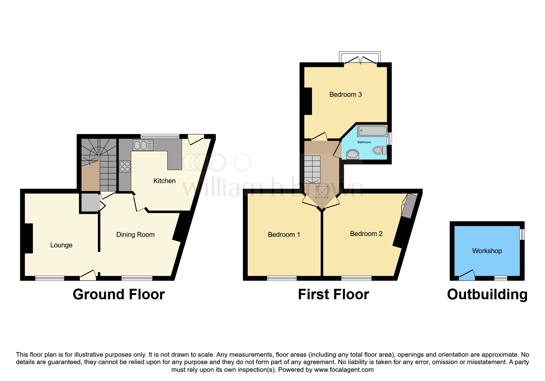 34, Butt Hill, Worksop floorplan