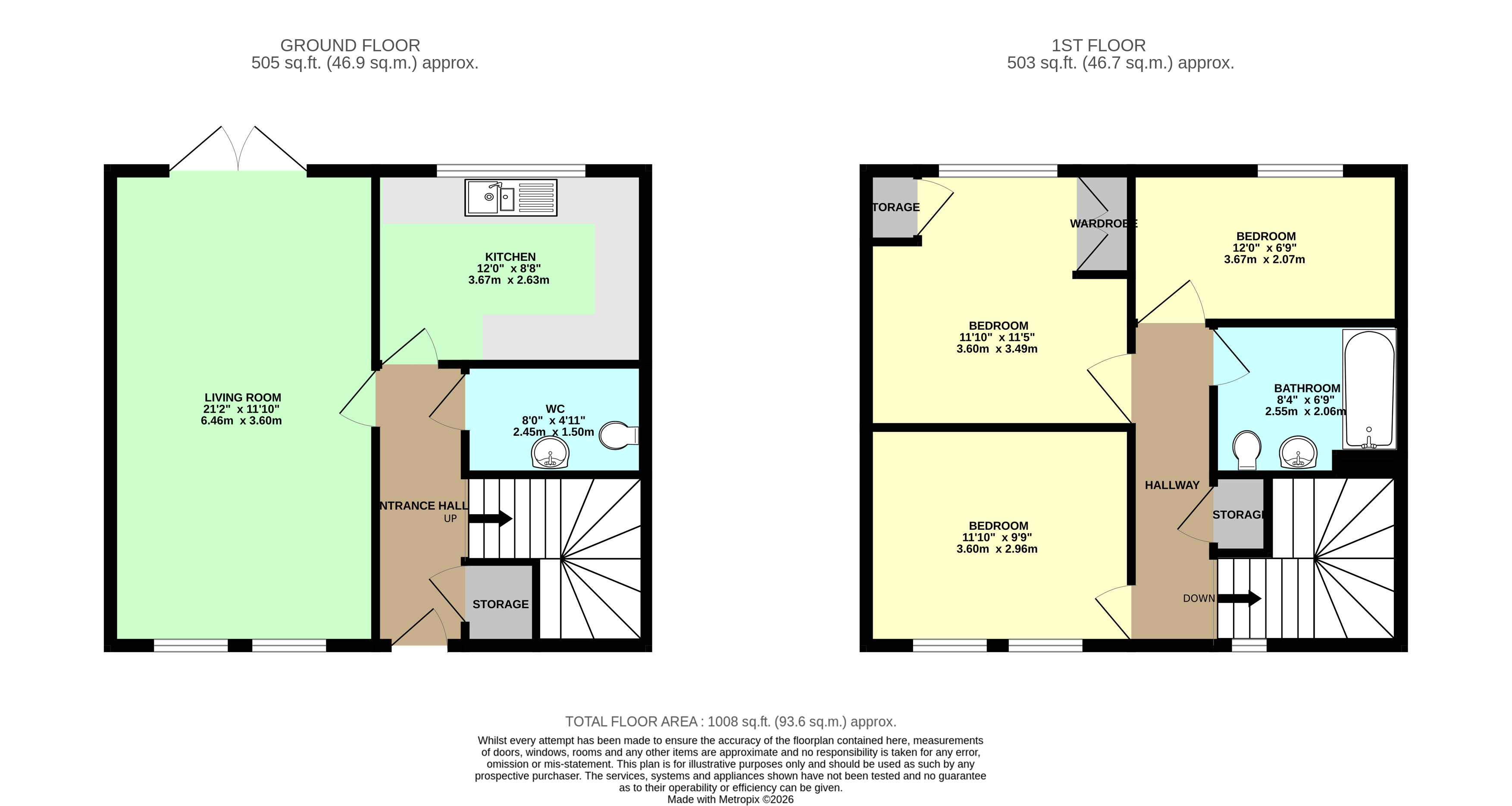 40, Seebohm Mews, York floorplan