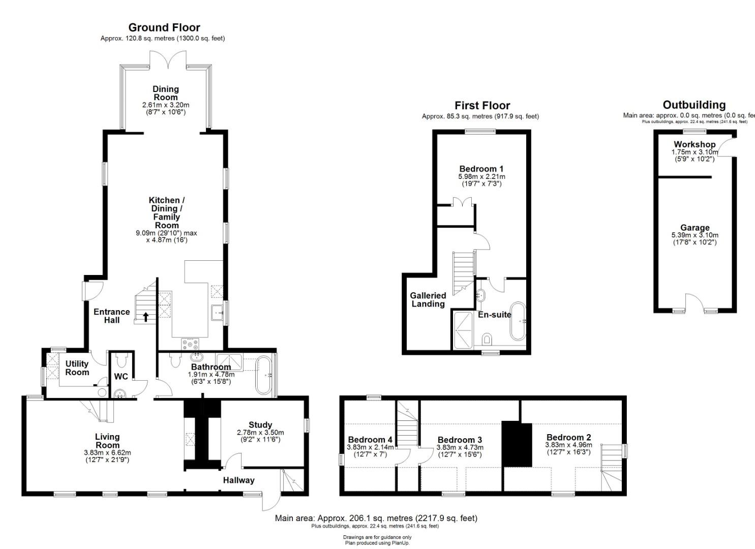Honey Hill, 67, Pettitts Lane, Dry Drayton, Cambridge floorplan