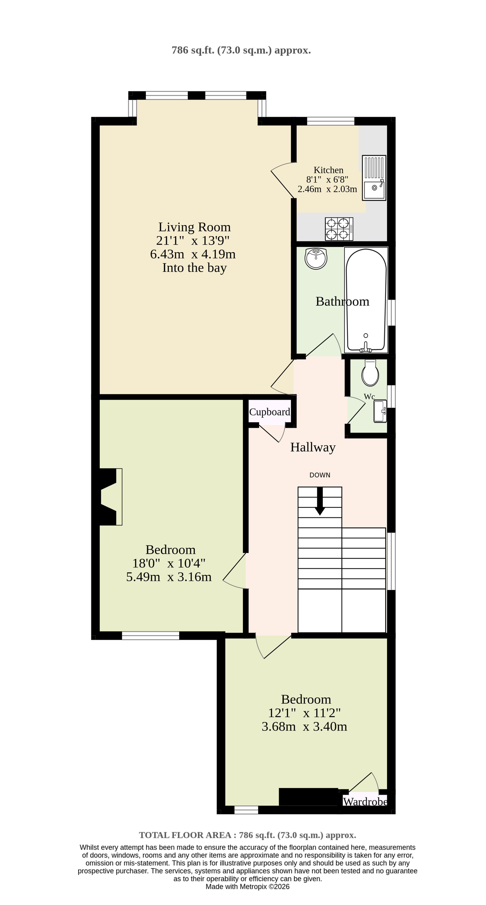 199b Unthank Road, Norwich floorplan