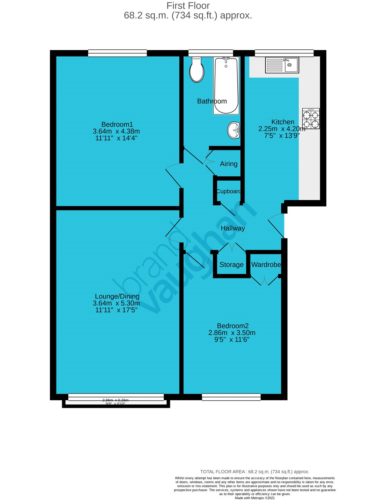 27, Regency Court, Brighton floorplan