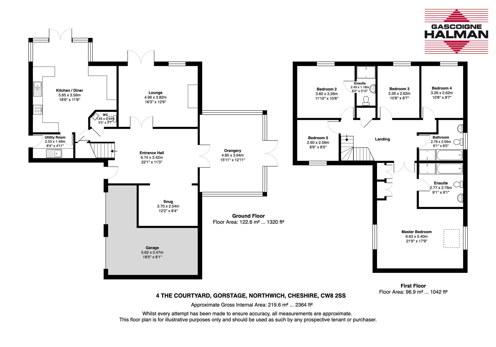 4 The Courtyard, Northwich floorplan