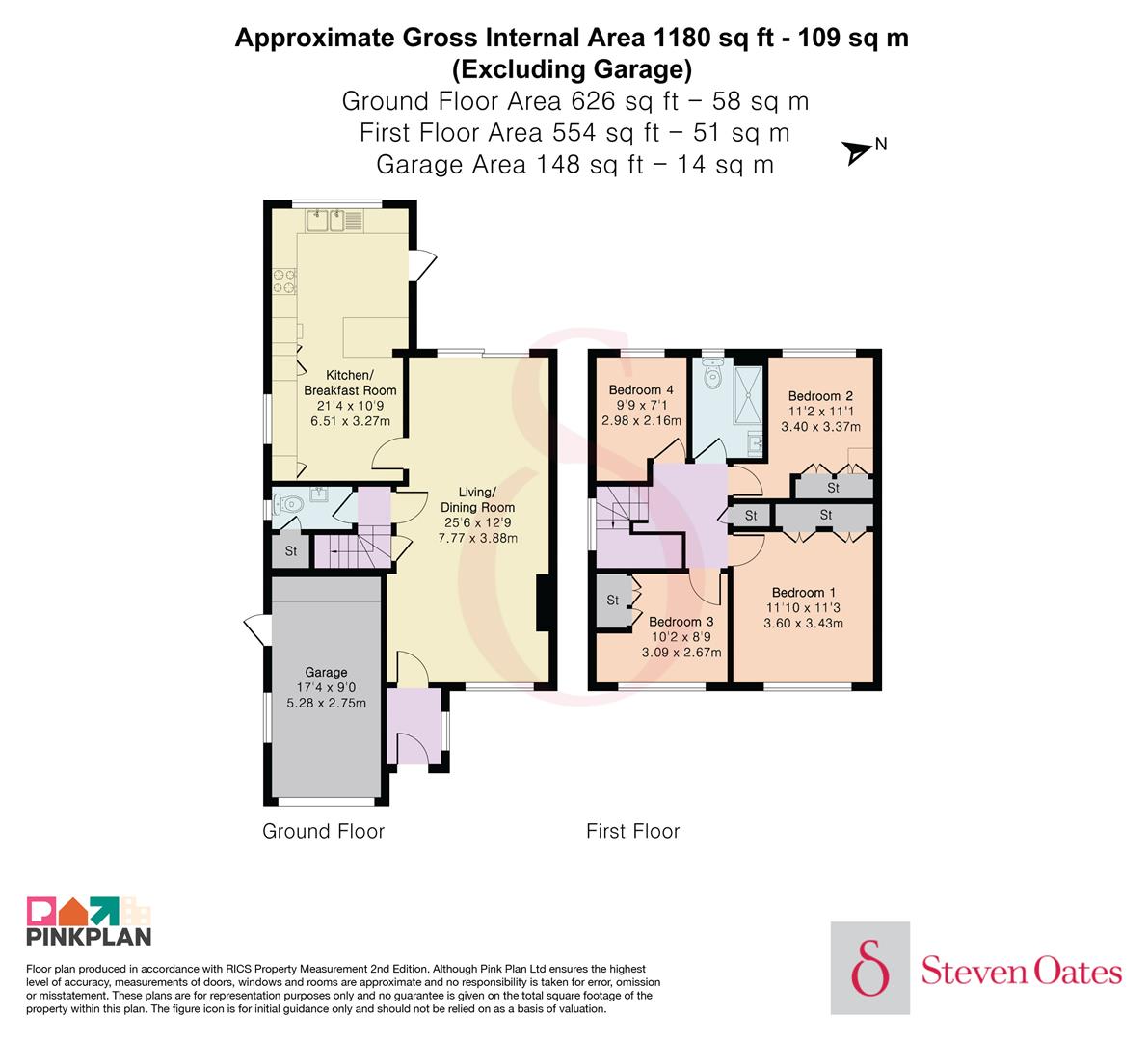 11, Perowne Way, Puckeridge floorplan