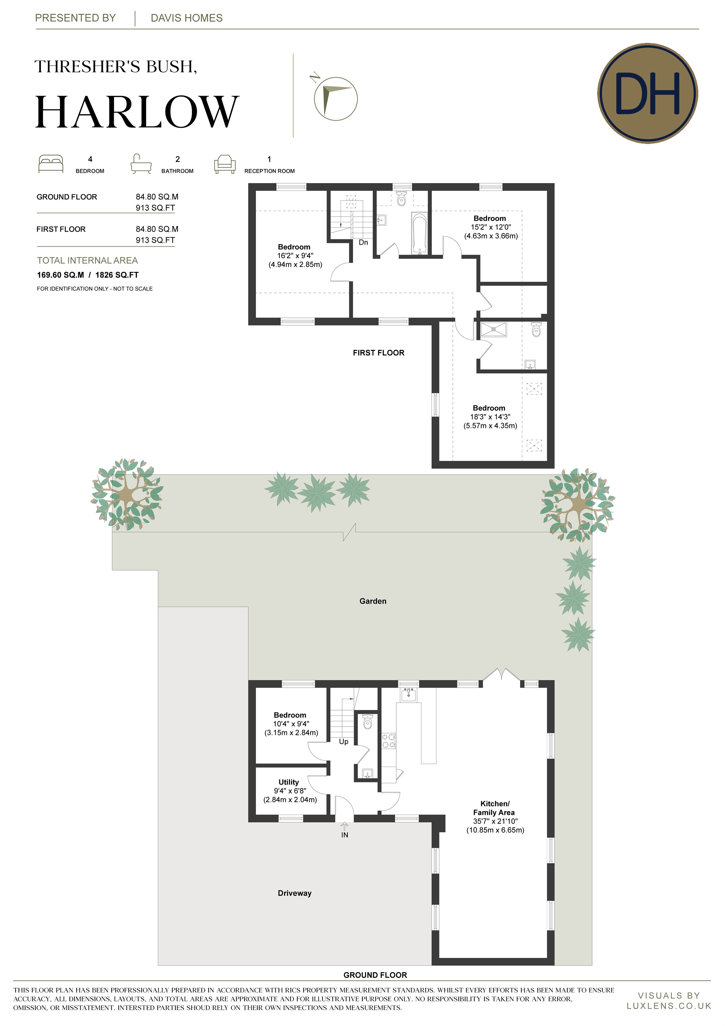 The Old Tractor Shed, Threshers Bush, Harlow floorplan