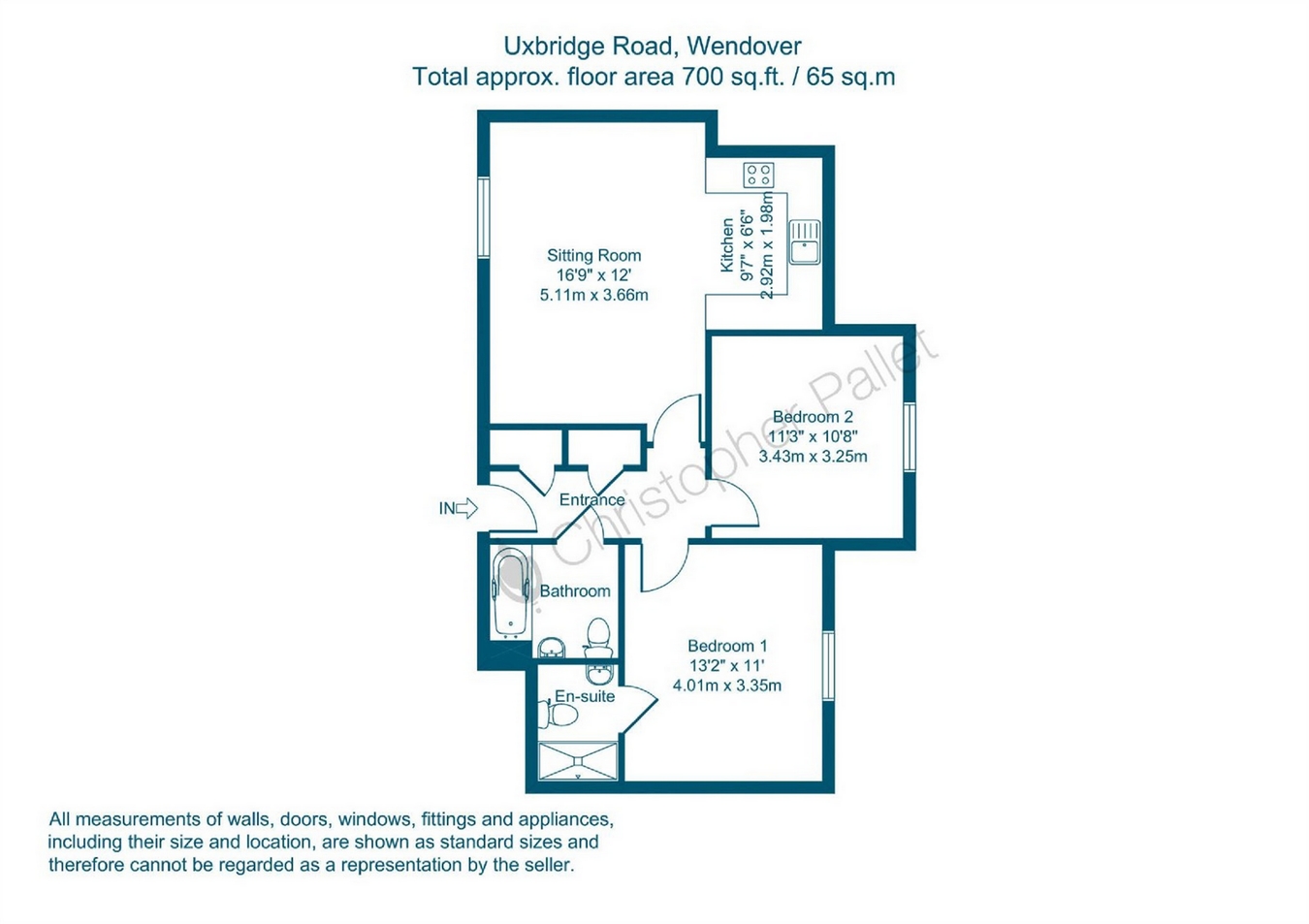 2 Bedrooms Flat for sale in Uxbridge Road, Wendover, Buckinghamshire HP22